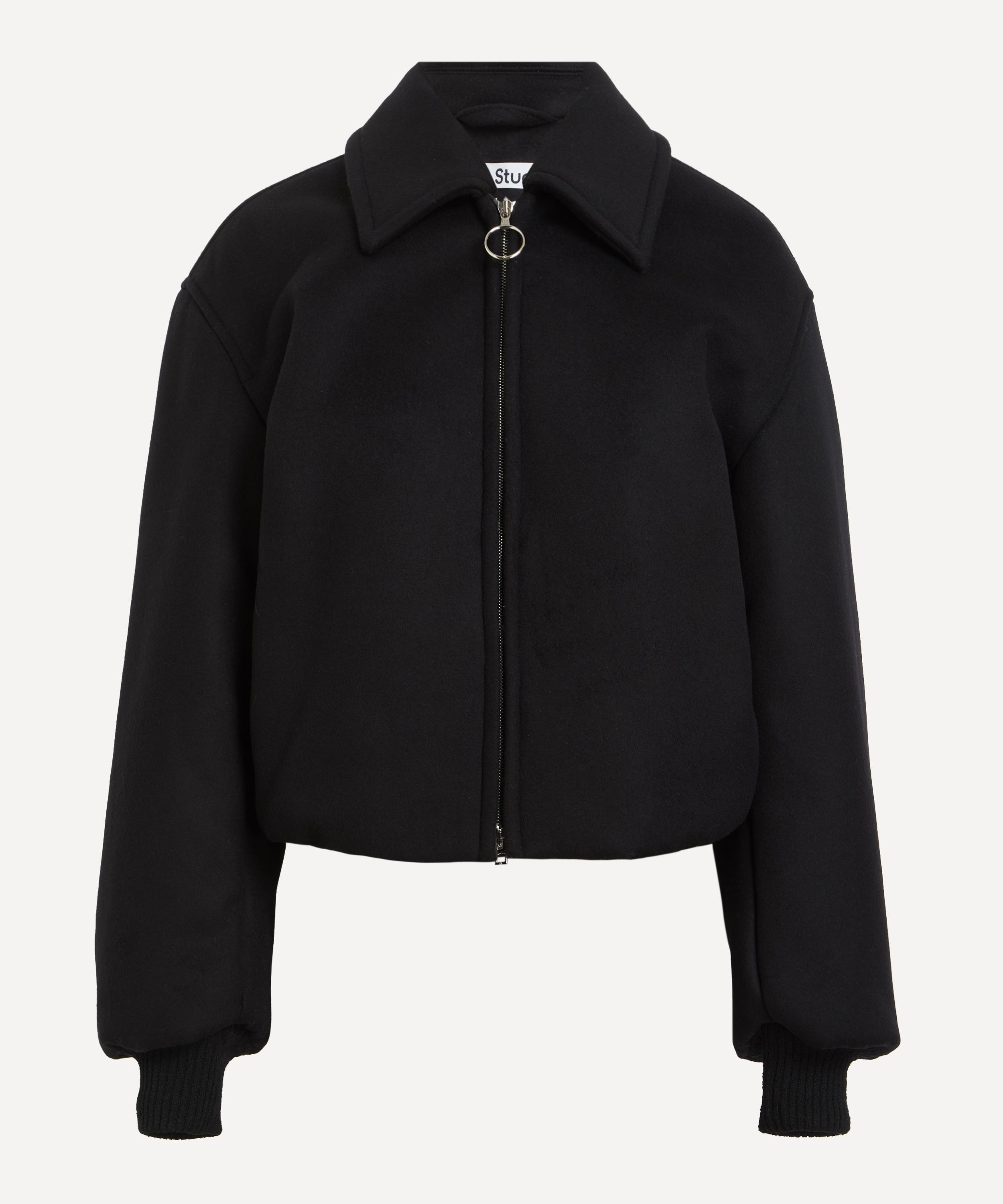 Acne Studios - Wool-Blend Bomber Jacket image number 0