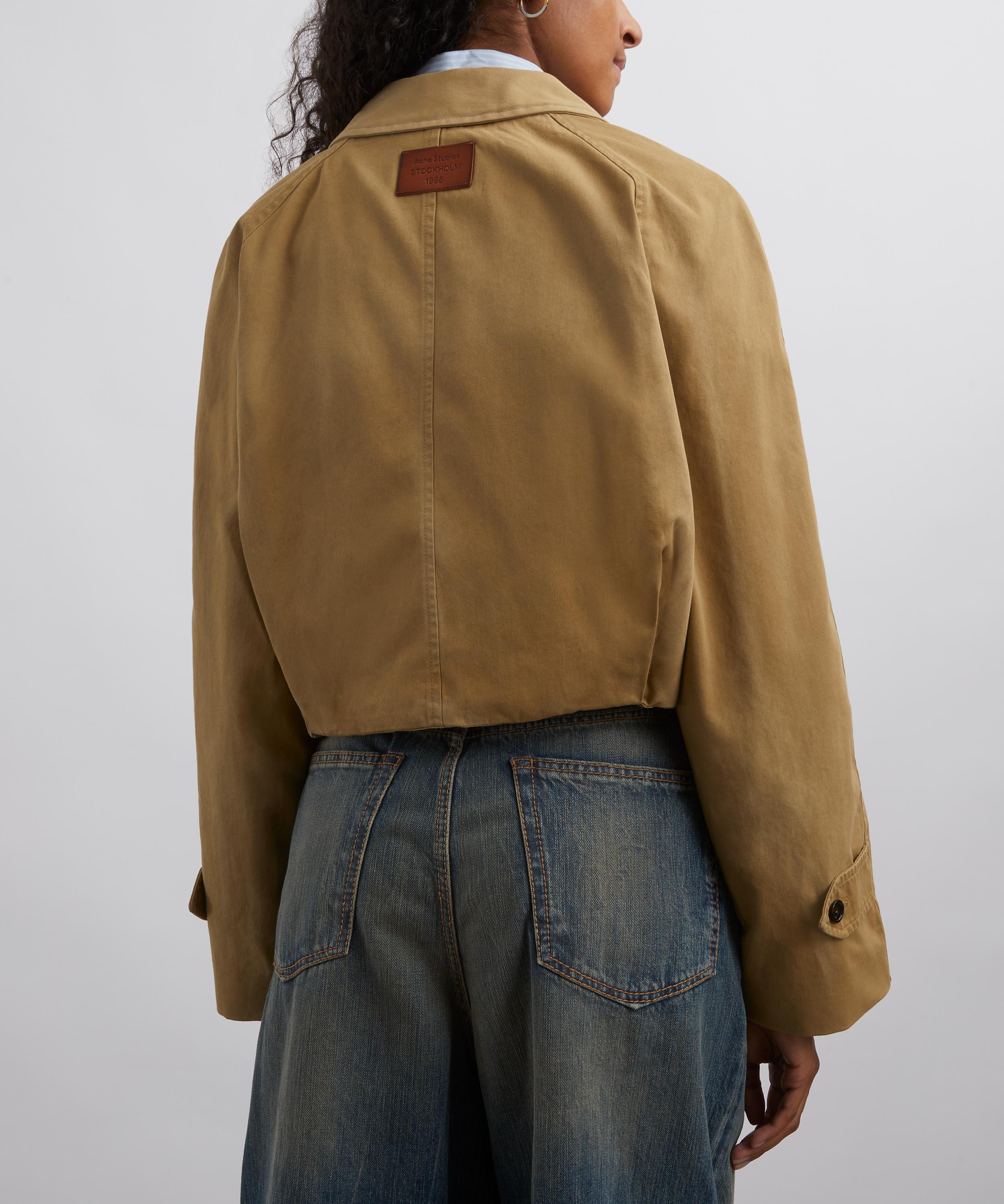 Acne Studios - Cropped Twill Jacket image number 3