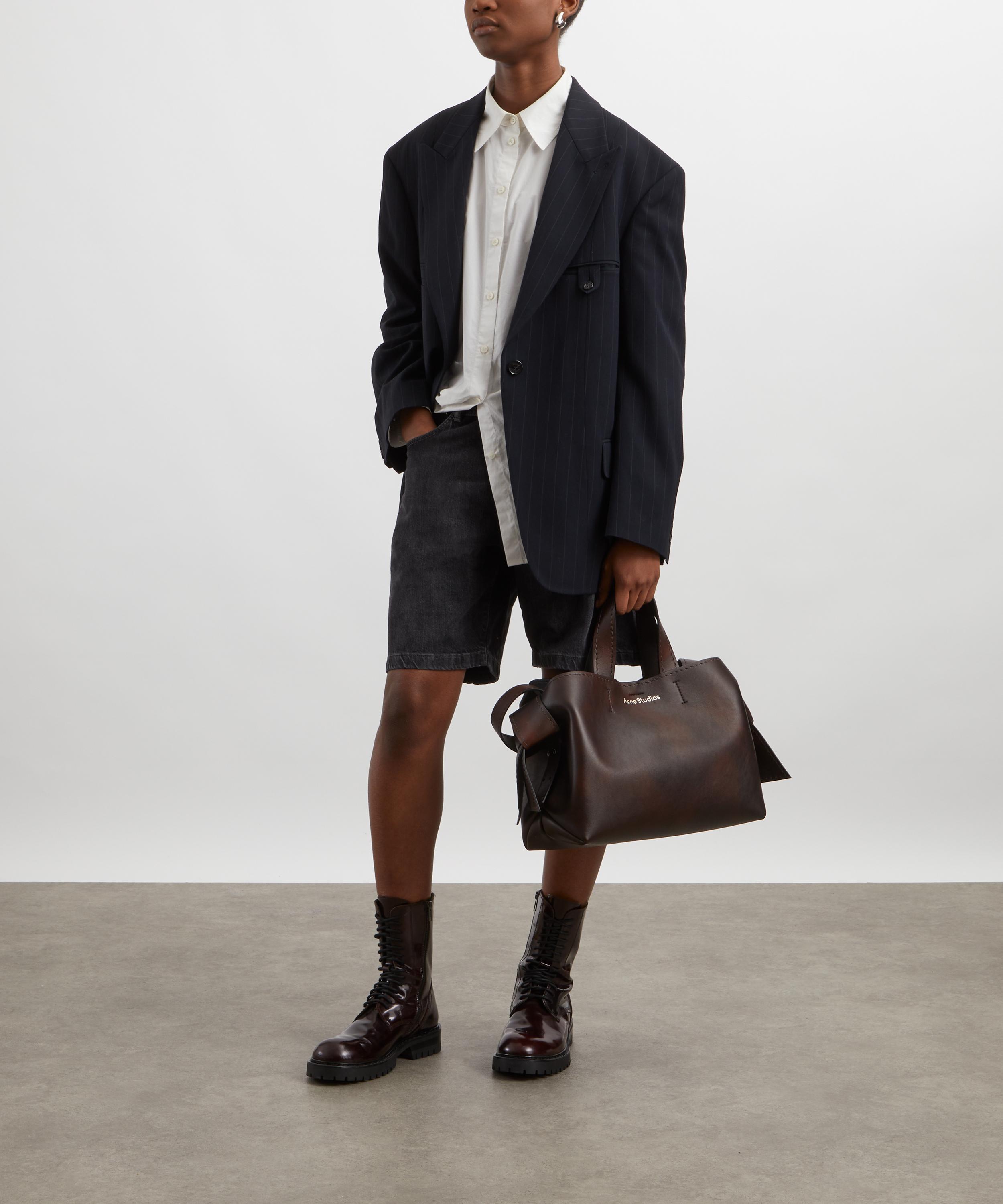 Acne Studios - Single-Breasted Pinstripe Suit Jacket image number 1
