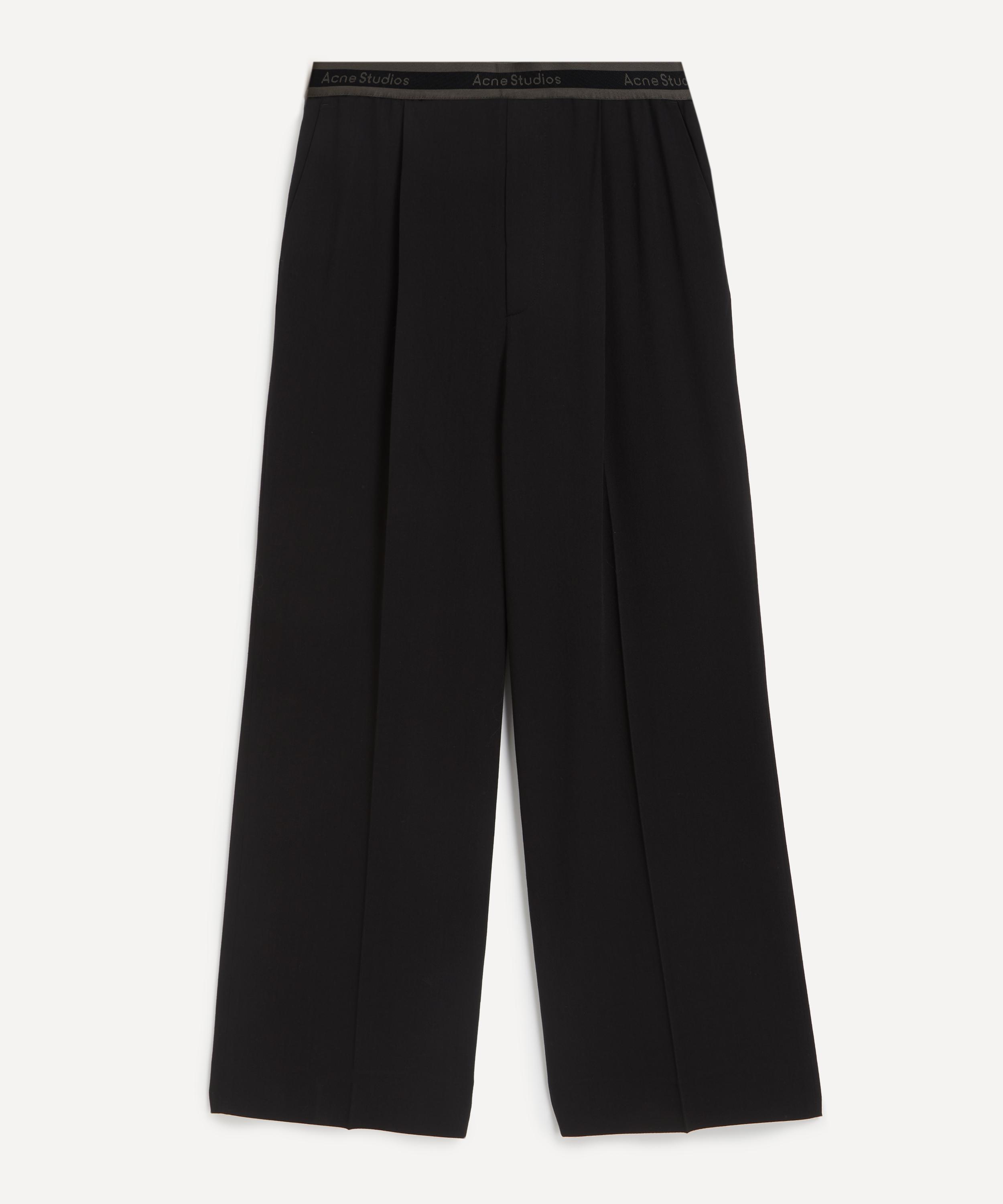 Acne Studios - Logo Tape Trousers image number 0