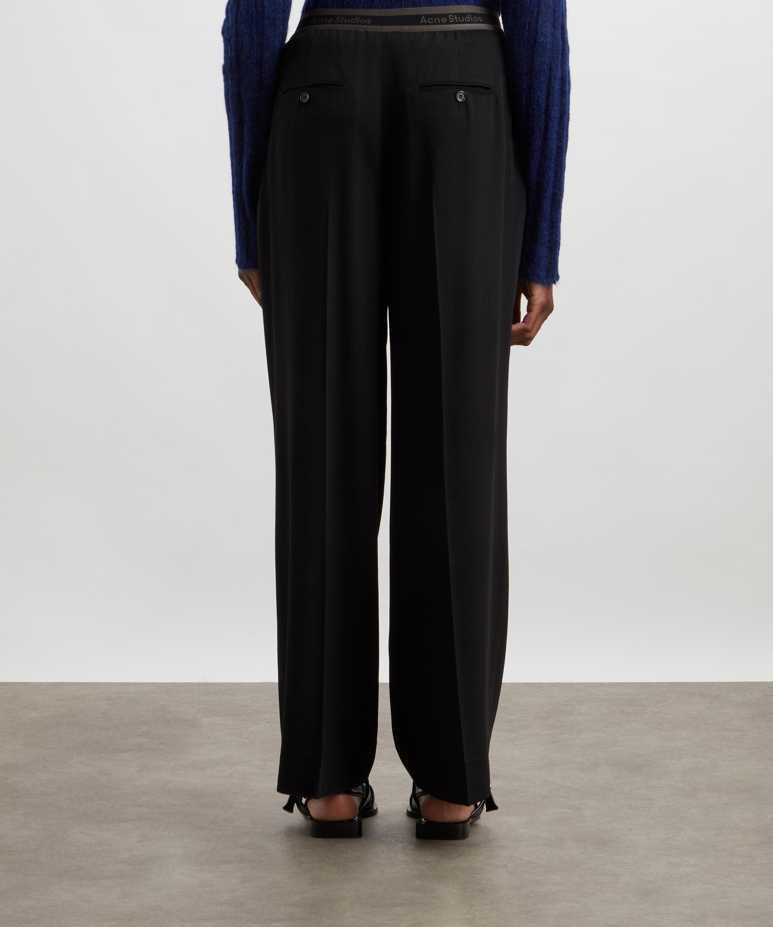 Acne Studios - Logo Tape Trousers image number 3