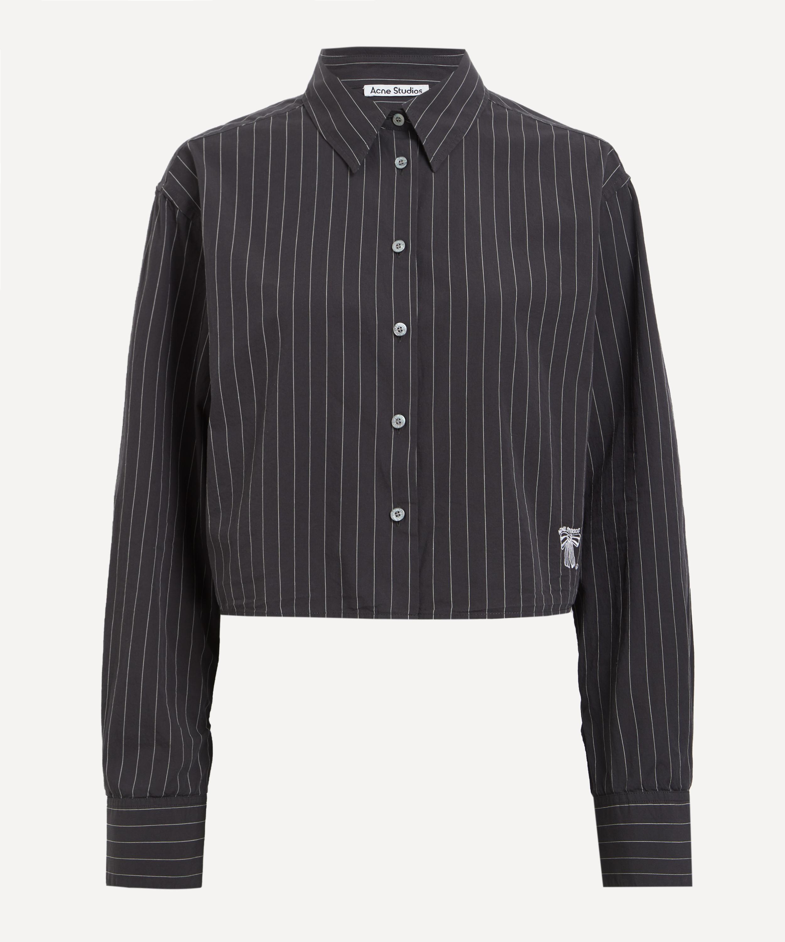 Acne Studios - Jacquard Pinstripe Shirt image number 0