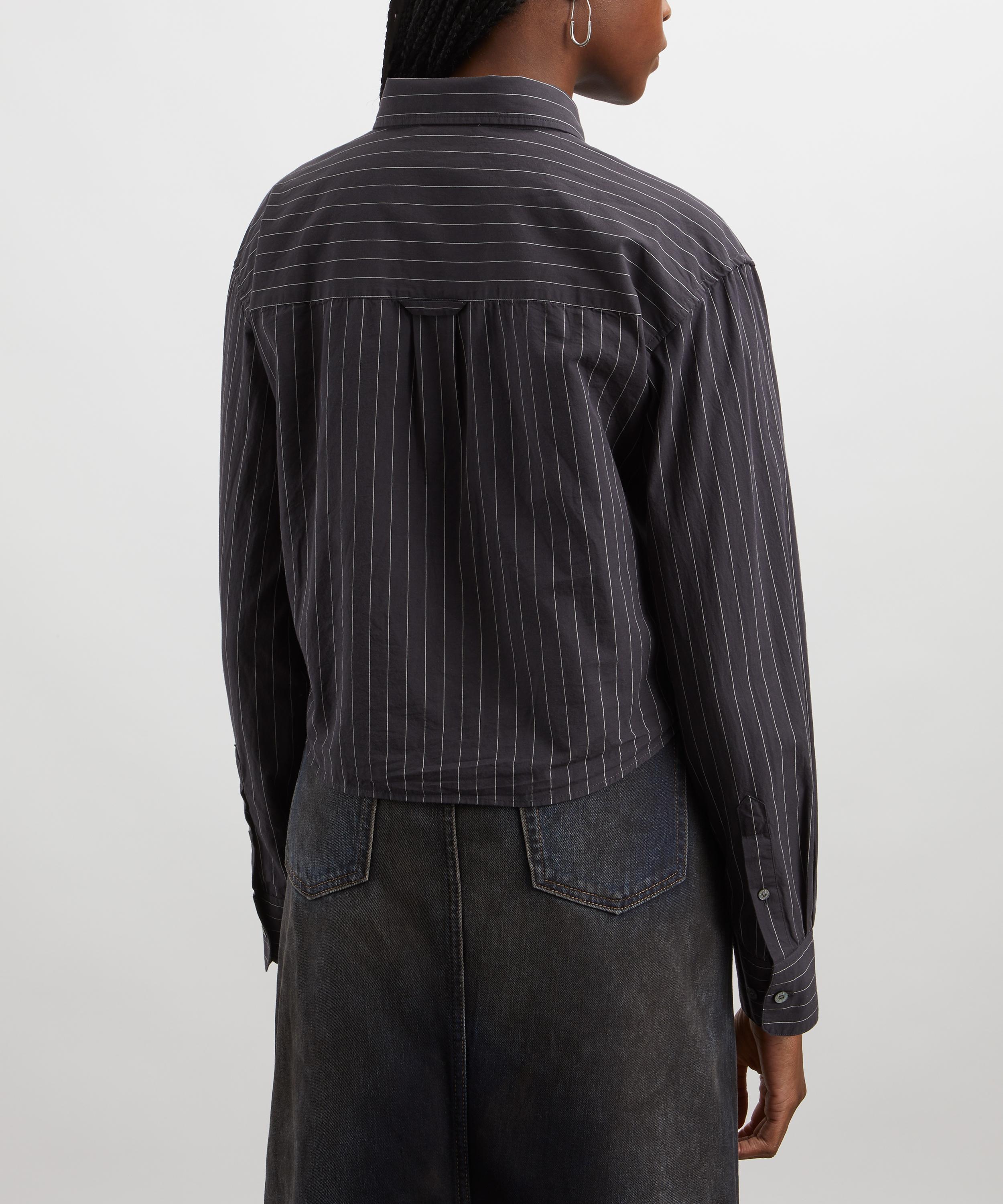 Acne Studios - Jacquard Pinstripe Shirt image number 3