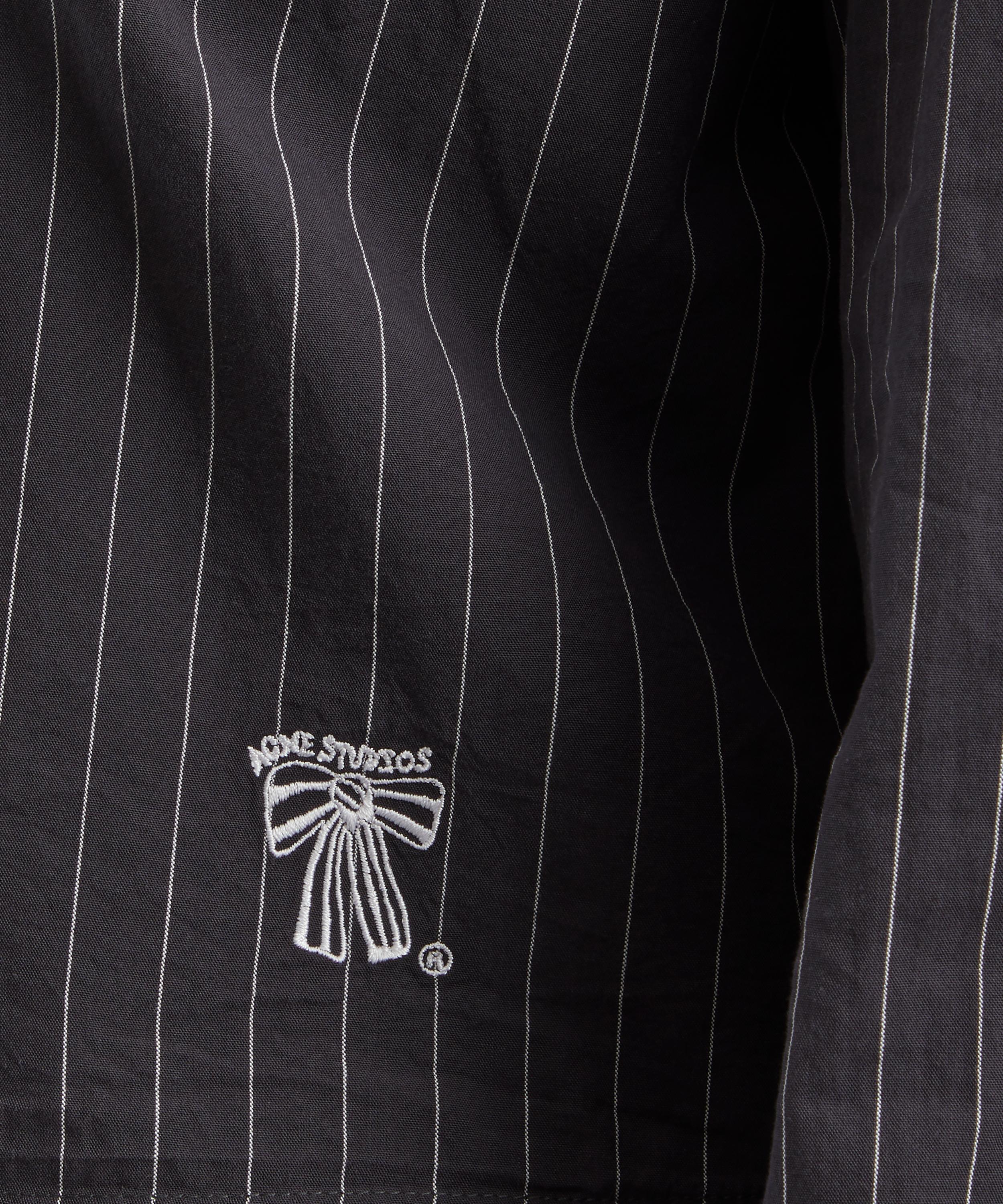 Acne Studios - Jacquard Pinstripe Shirt image number 4