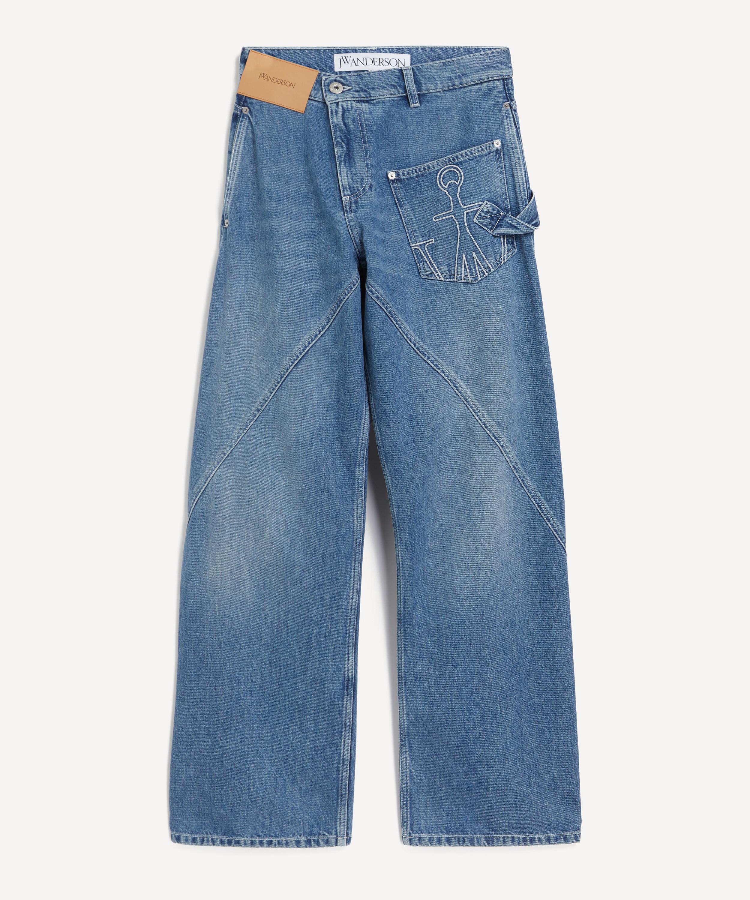 JW Anderson - Twisted Workwear Denim Jeans