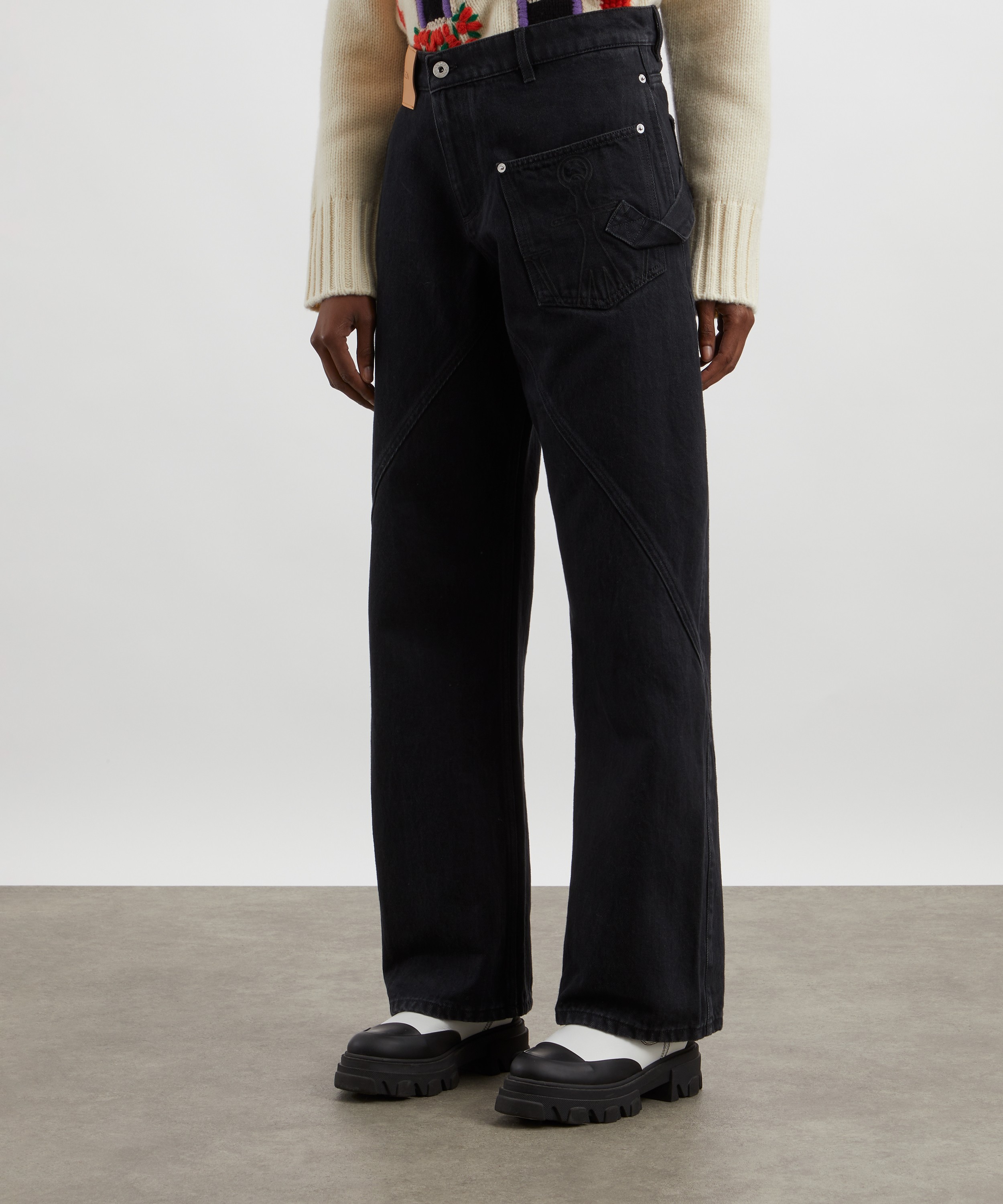 JW Anderson - Twisted Workwear Denim Jeans image number 2