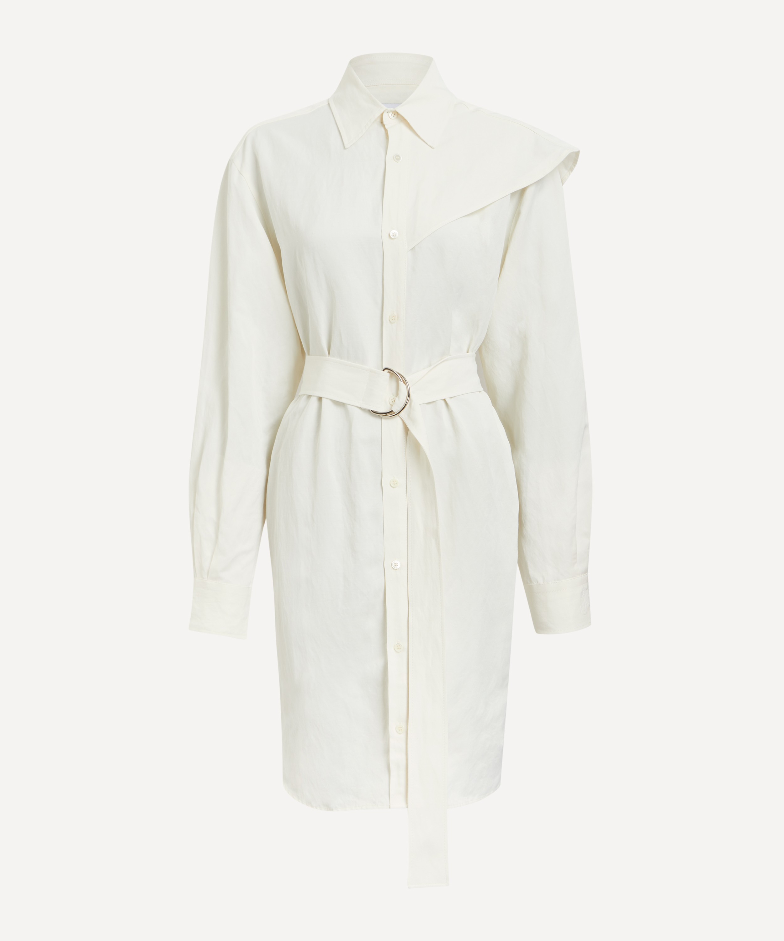 JW Anderson - Cape Shoulder Shirt Dress image number 0