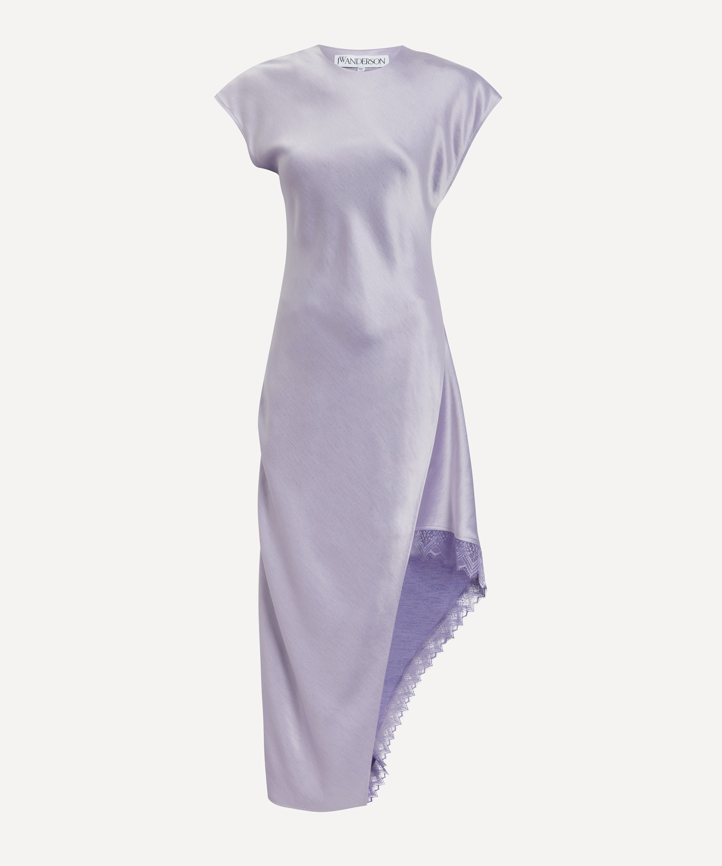 JW Anderson - Asymmetric Lace Trim Dress