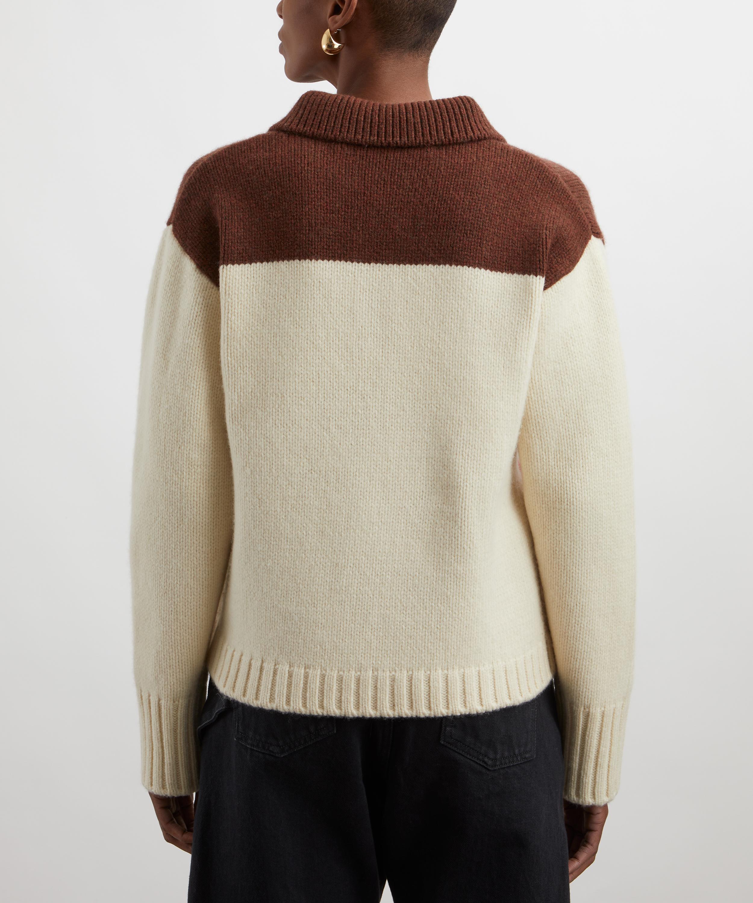 JW Anderson - Intarsia House Polo Jumper image number 3