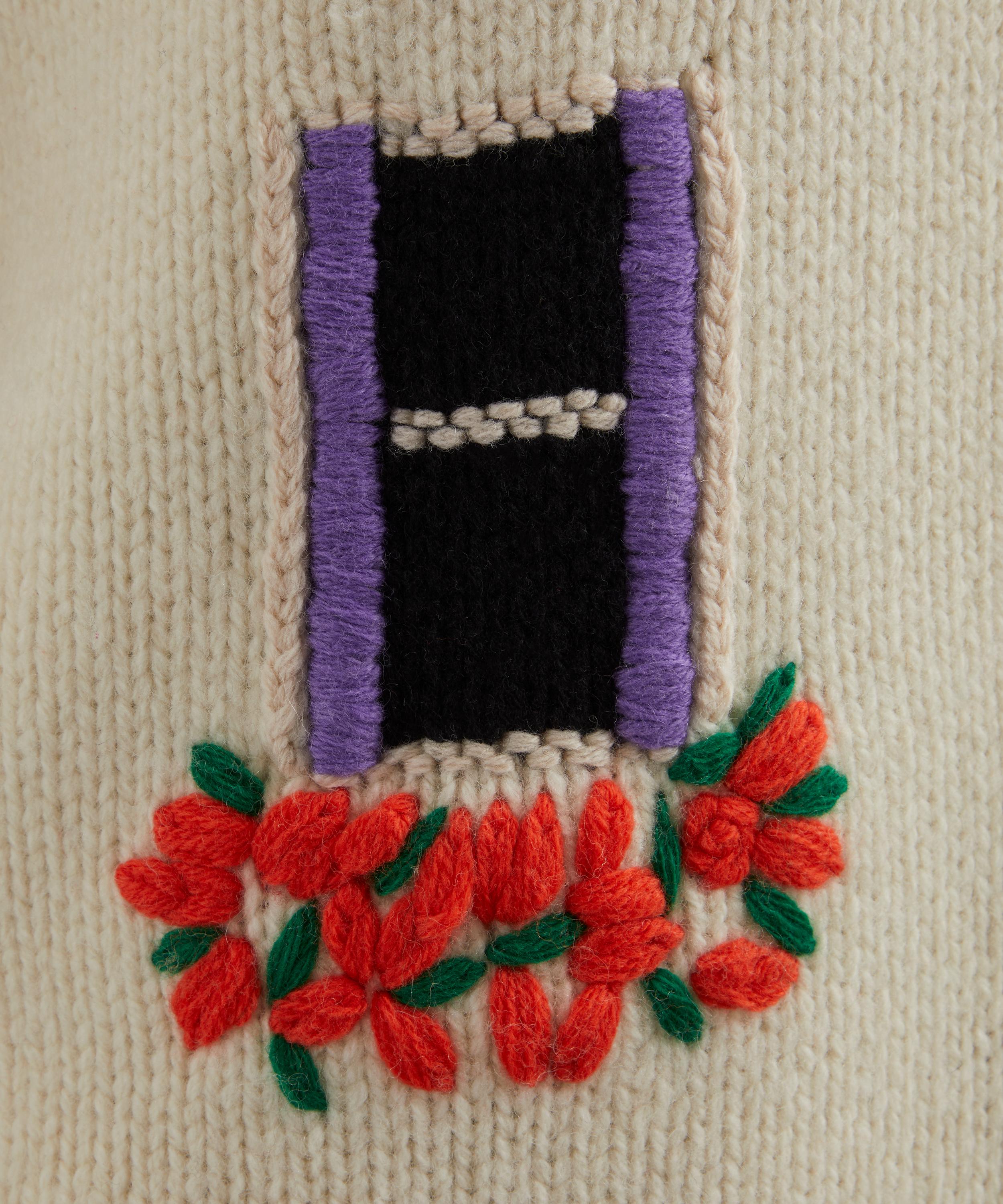 JW Anderson - Intarsia House Polo Jumper image number 4