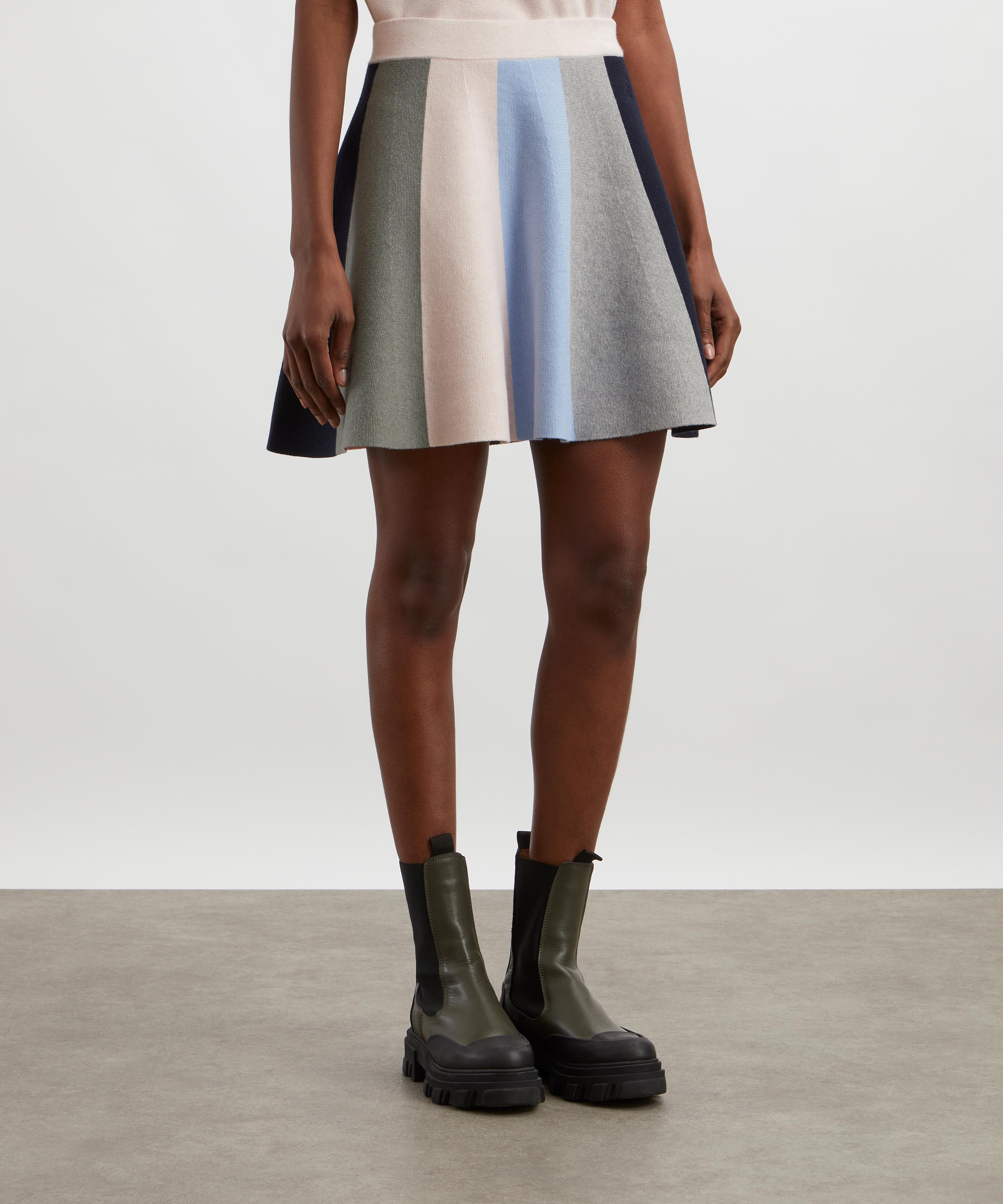 JW Anderson - Panelled Scarf-Knit Skirt image number 2