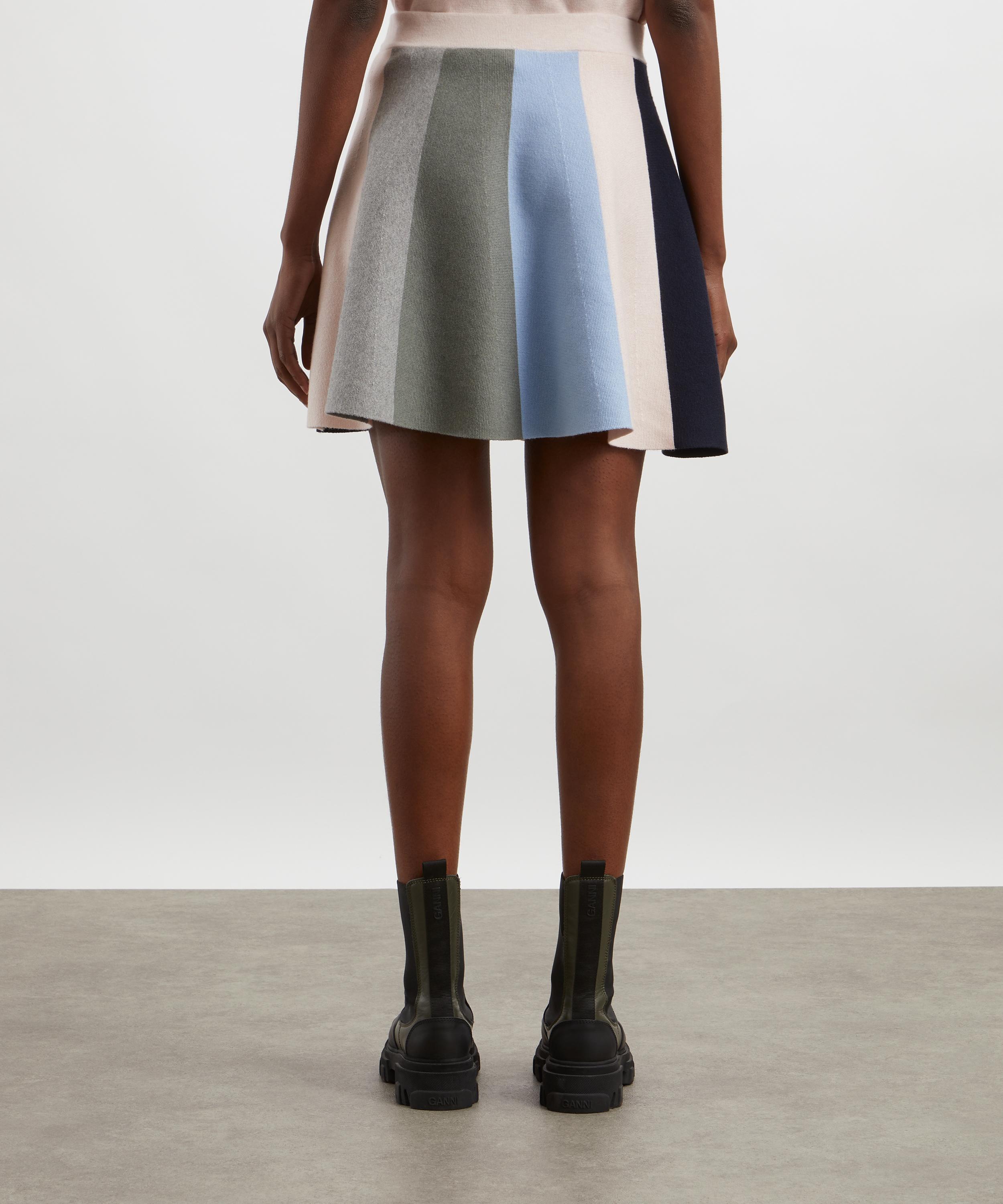 JW Anderson - Panelled Scarf-Knit Skirt image number 3