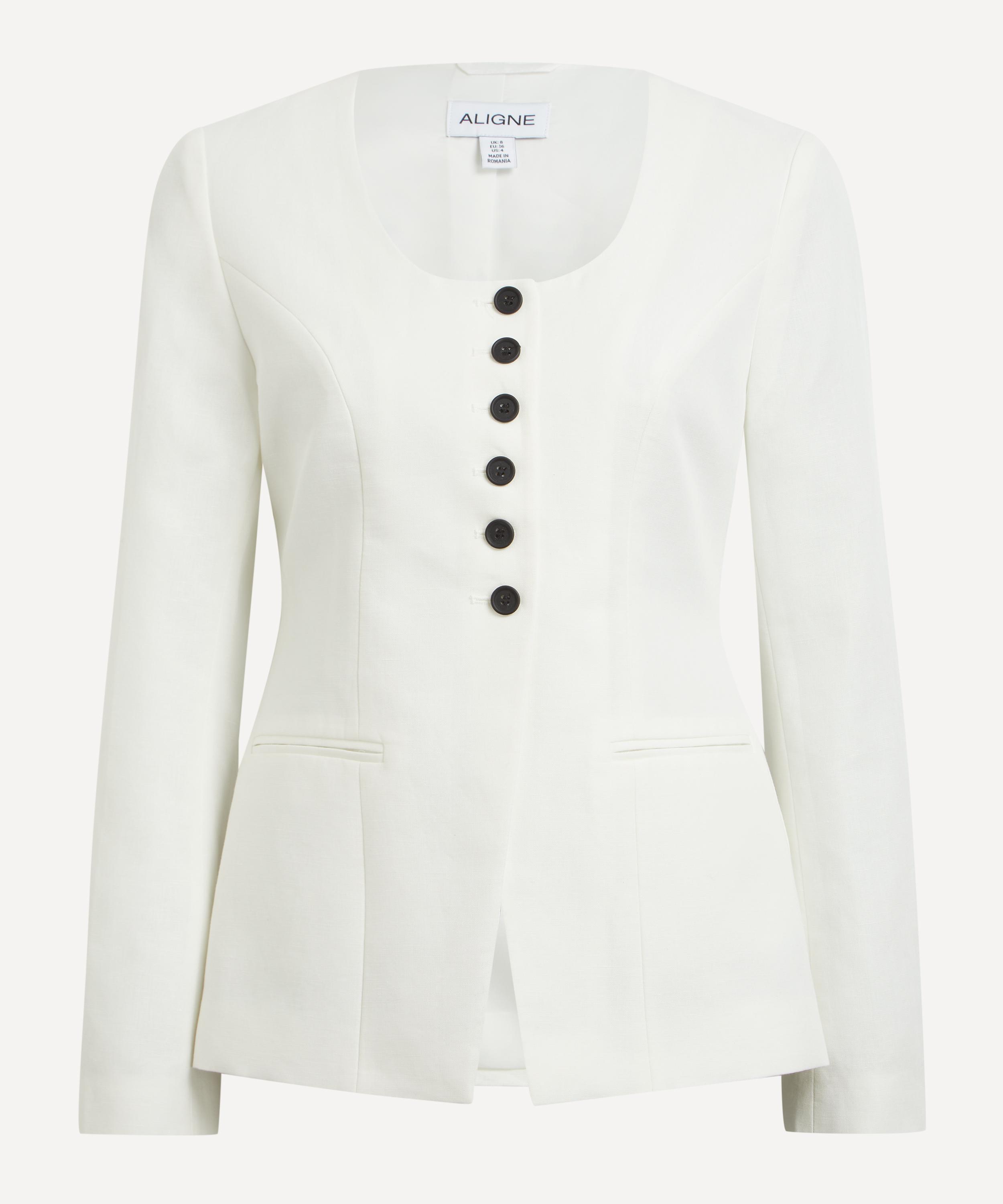 Aligne - Daphne Waisted Boucle Blazer