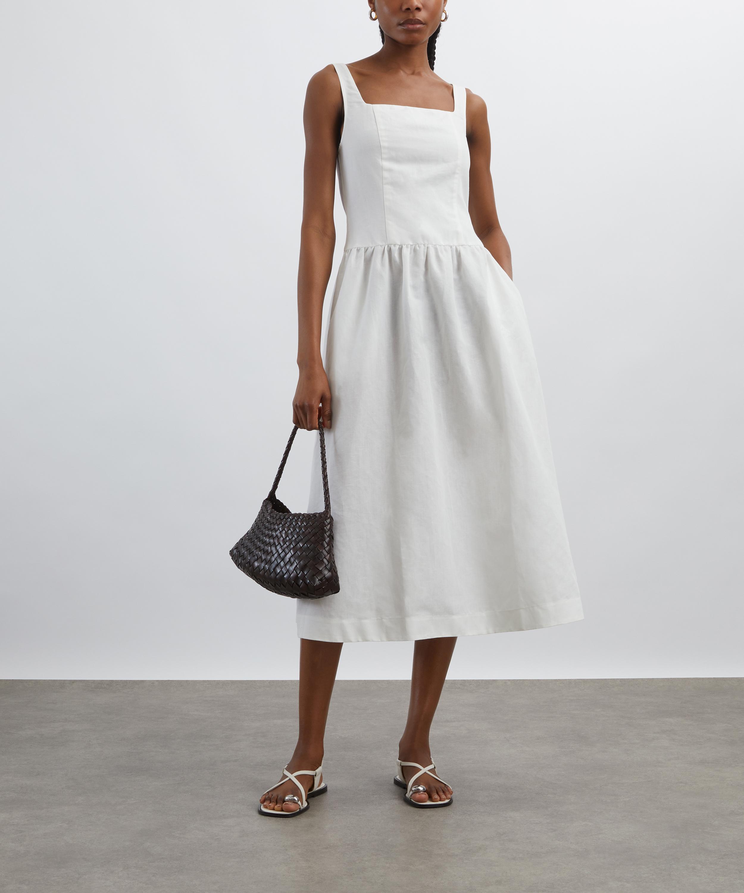 Aligne - Rosia Drop Waist Linen Dress image number 1