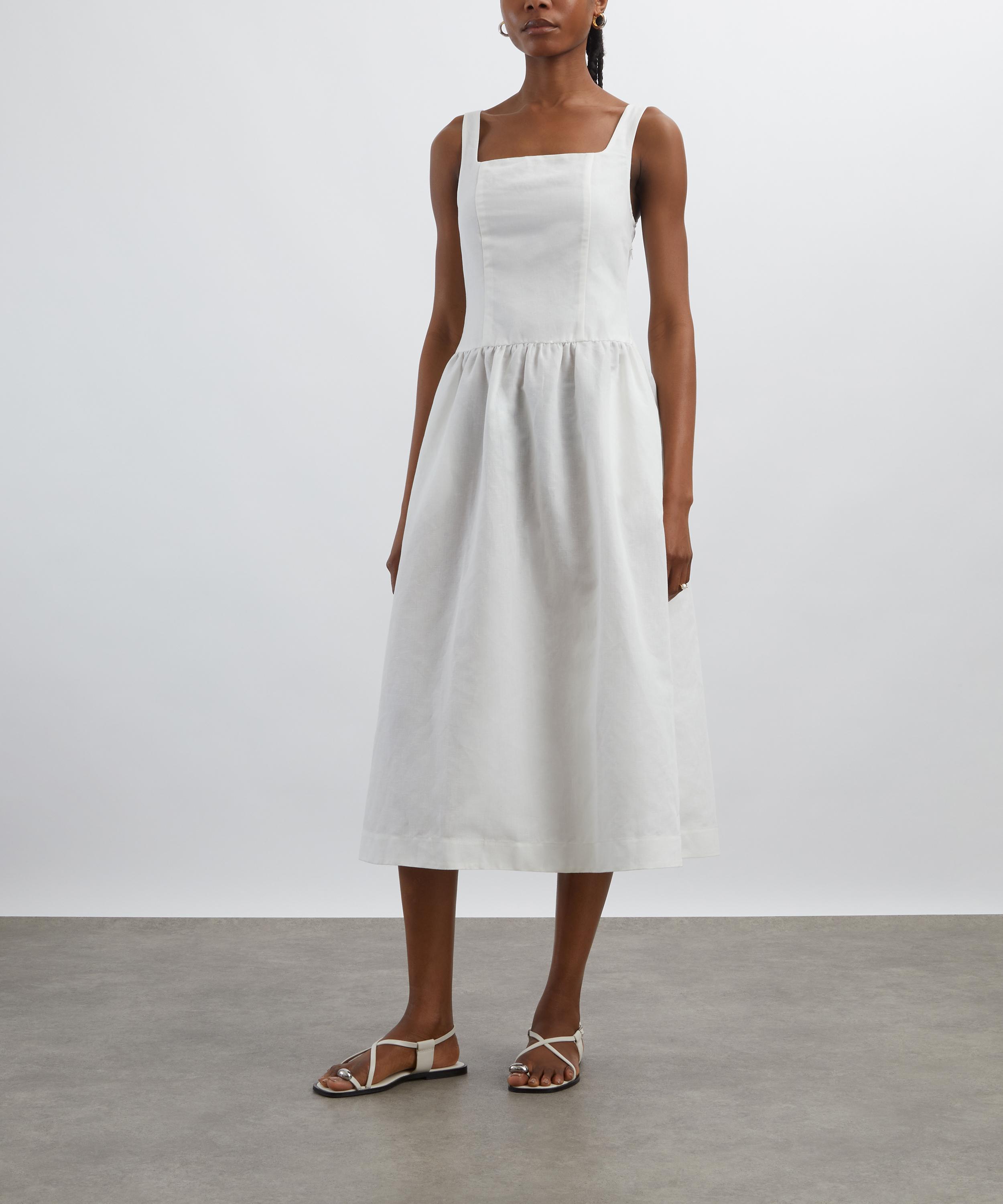 Aligne - Rosia Drop Waist Linen Dress image number 2