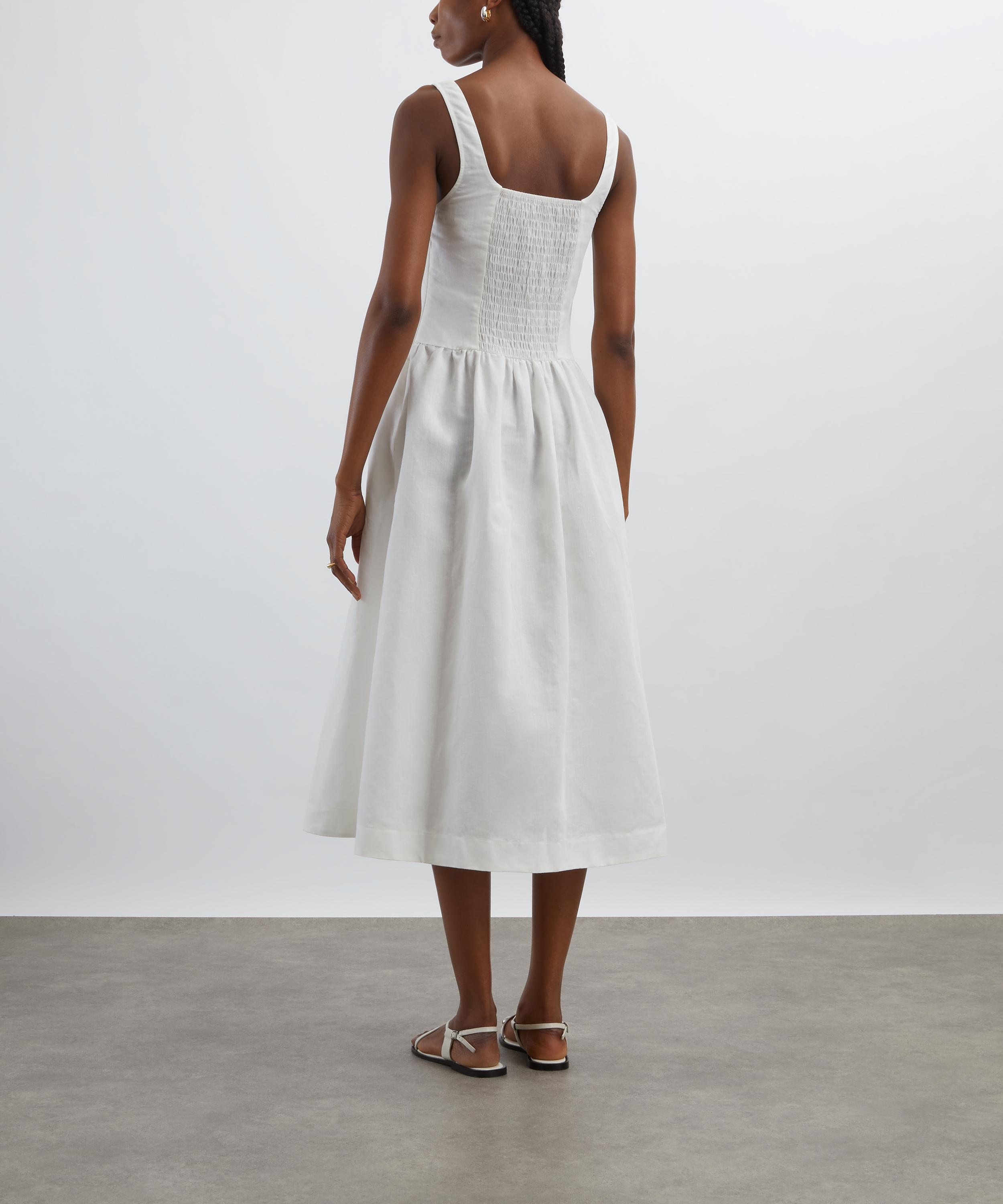 Aligne - Rosia Drop Waist Linen Dress image number 3