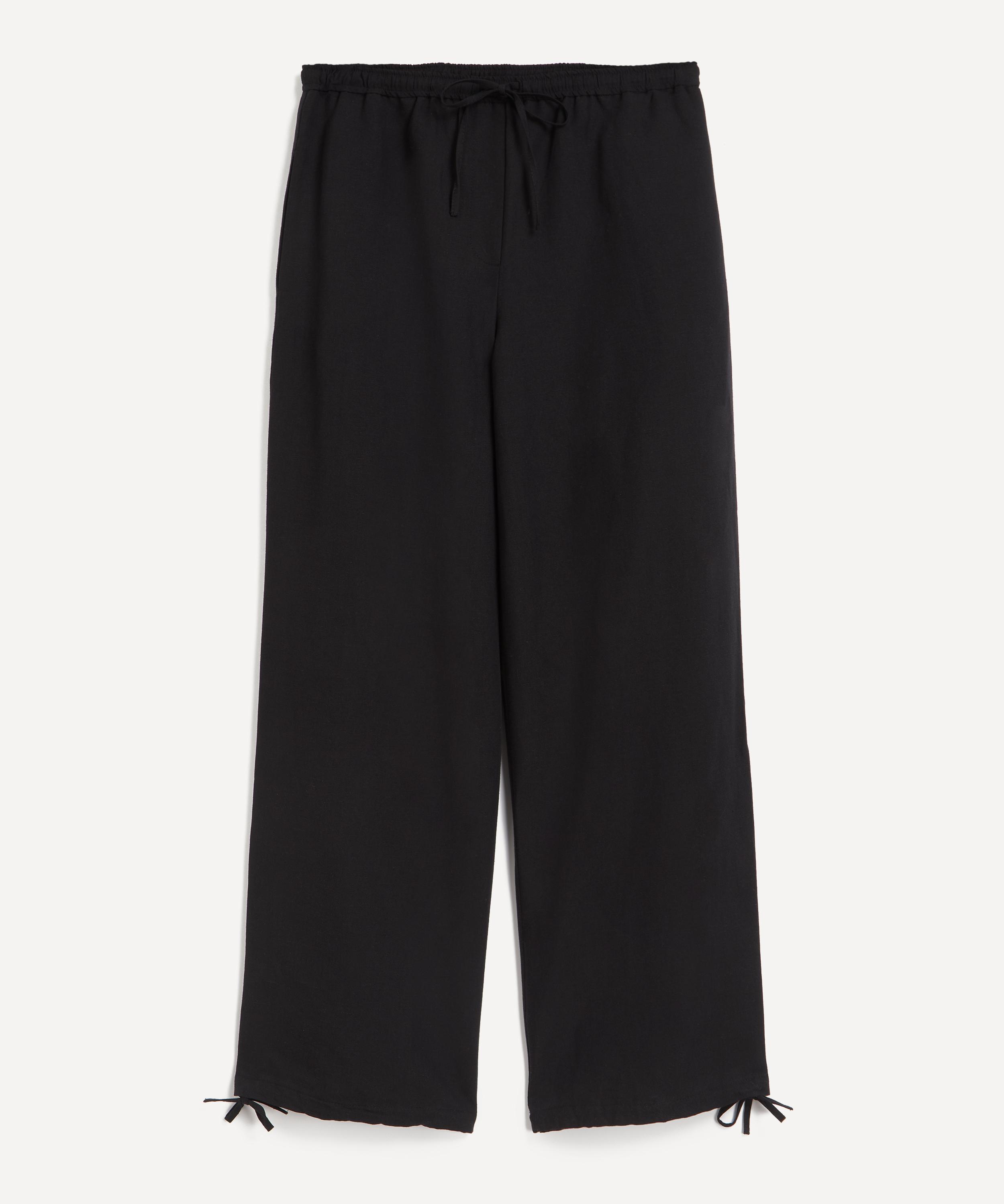 Aligne - Darla Linen Tie Detail Trousers image number 0