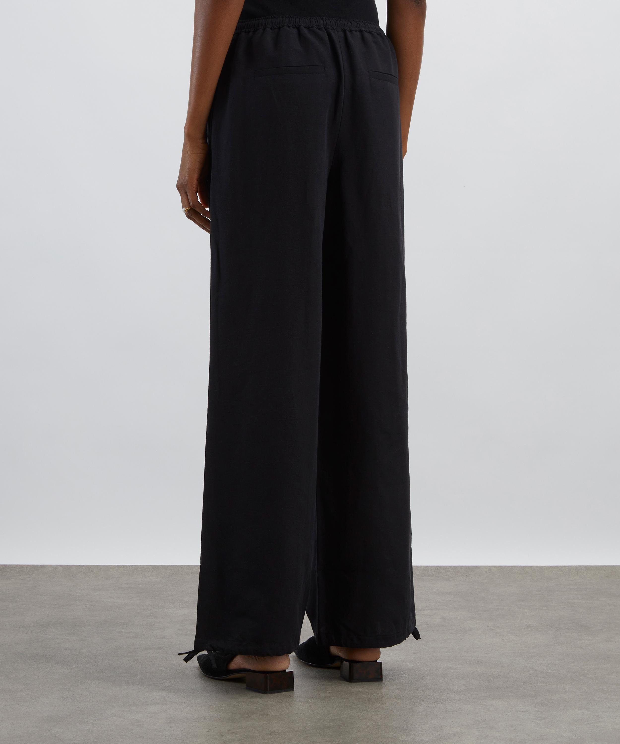 Aligne - Darla Linen Tie Detail Trousers image number 3