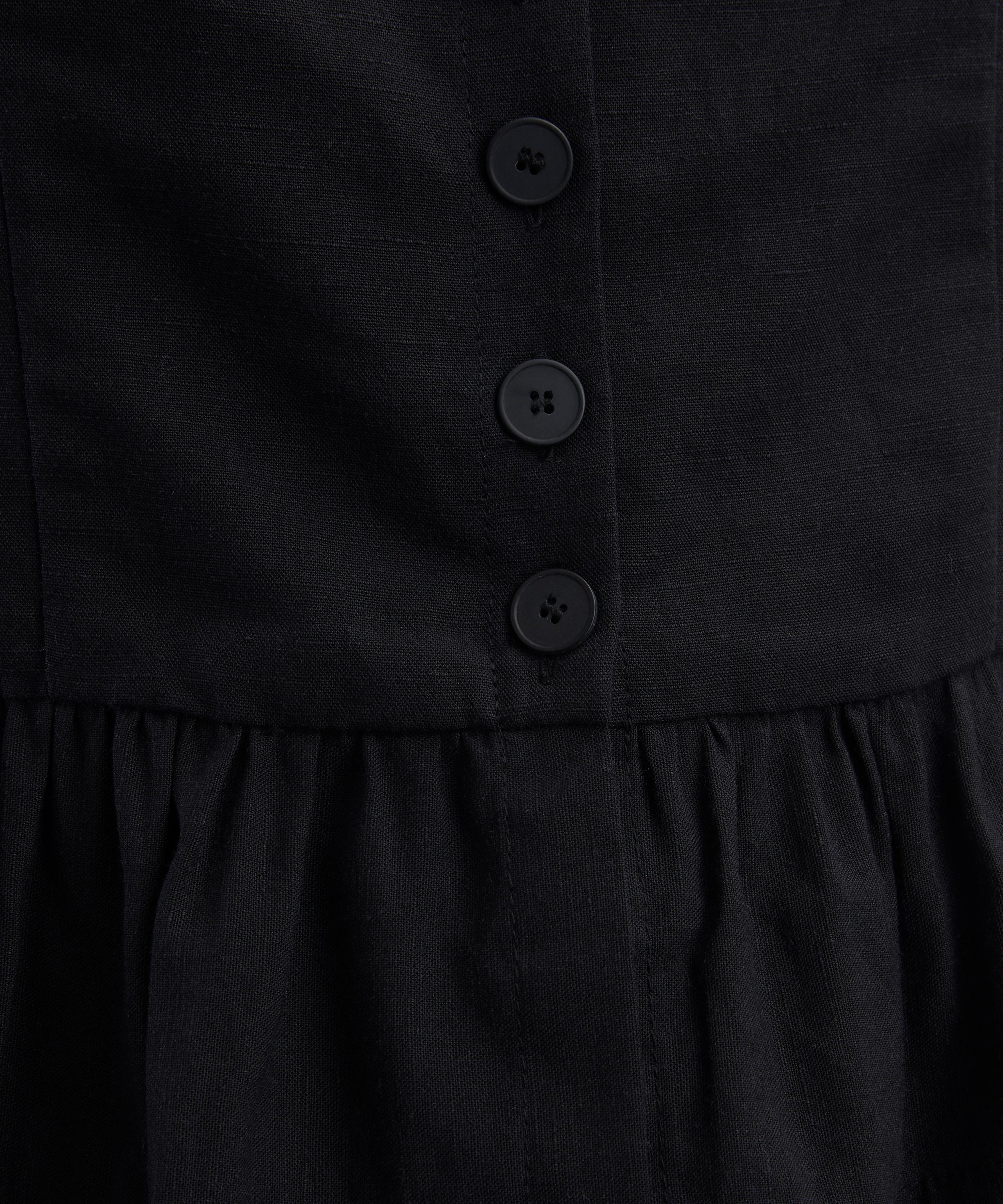 Aligne - Penelope Linen Peplum Top image number 4