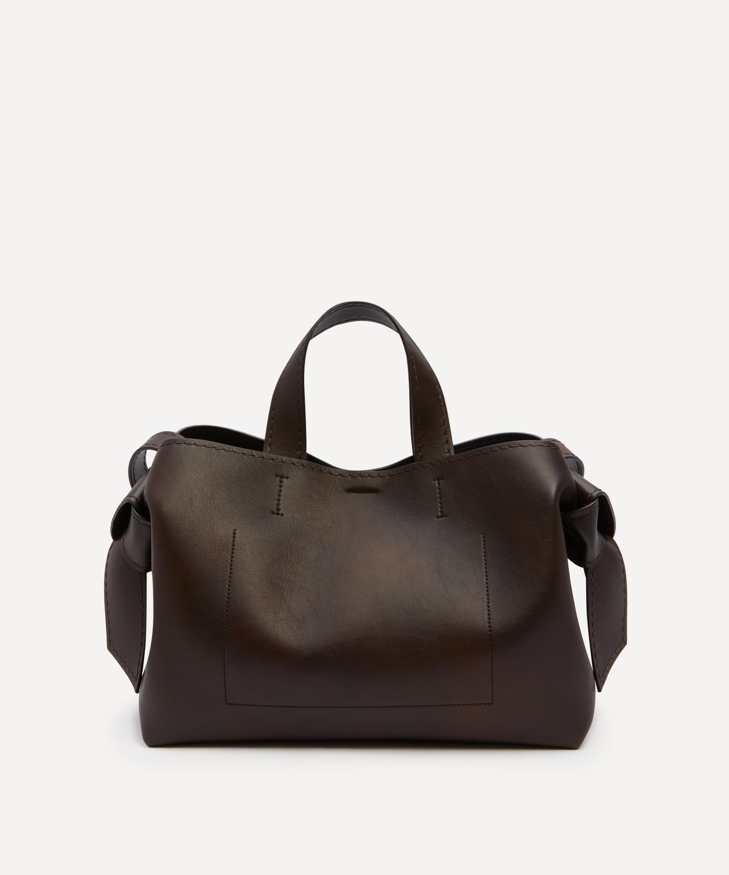 Acne Studios - Musubi Dark Brown Midi Tote Bag image number 3