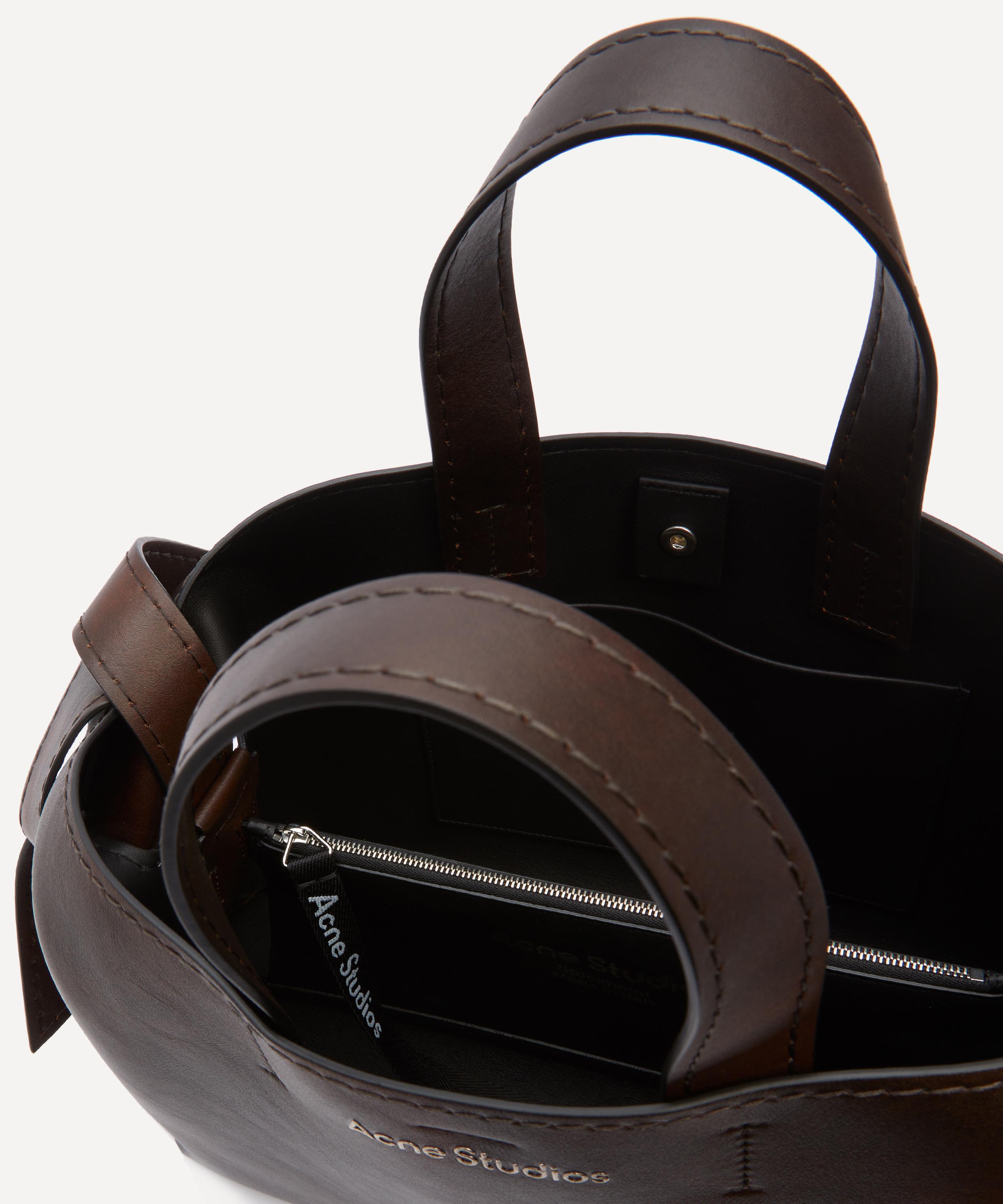 Acne Studios - Musubi Dark Brown Midi Tote Bag image number 5