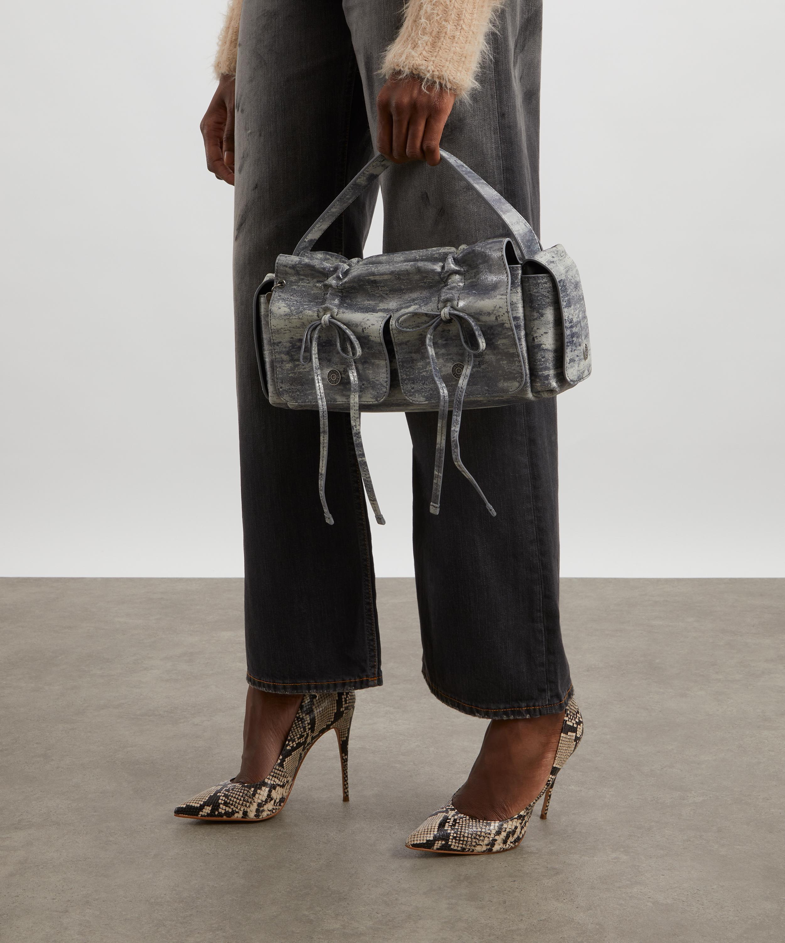 Acne Studios - Multi-Pocket Dirty Snow Shoulder Bag image number 1