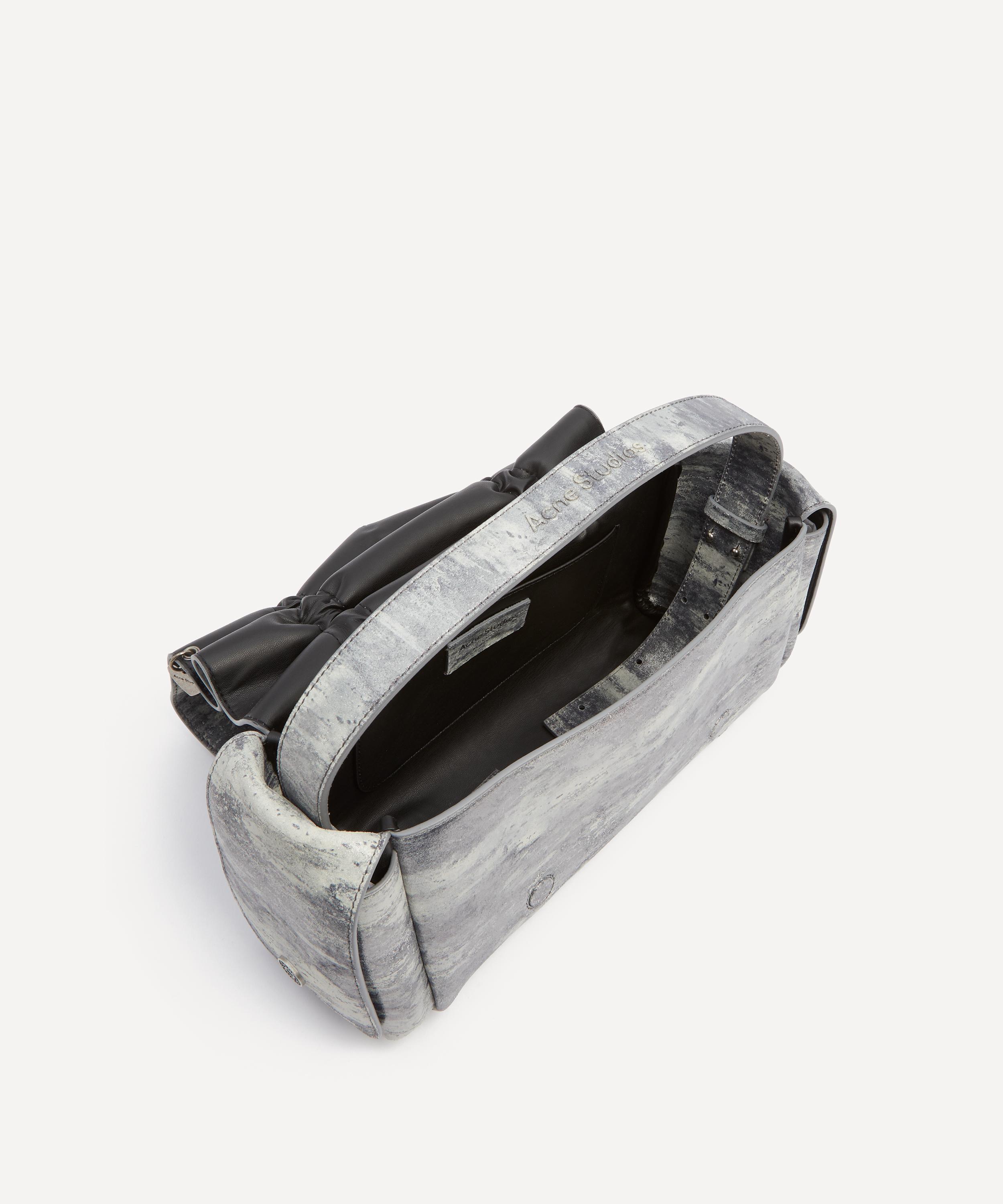 Acne Studios - Multi-Pocket Dirty Snow Shoulder Bag image number 5