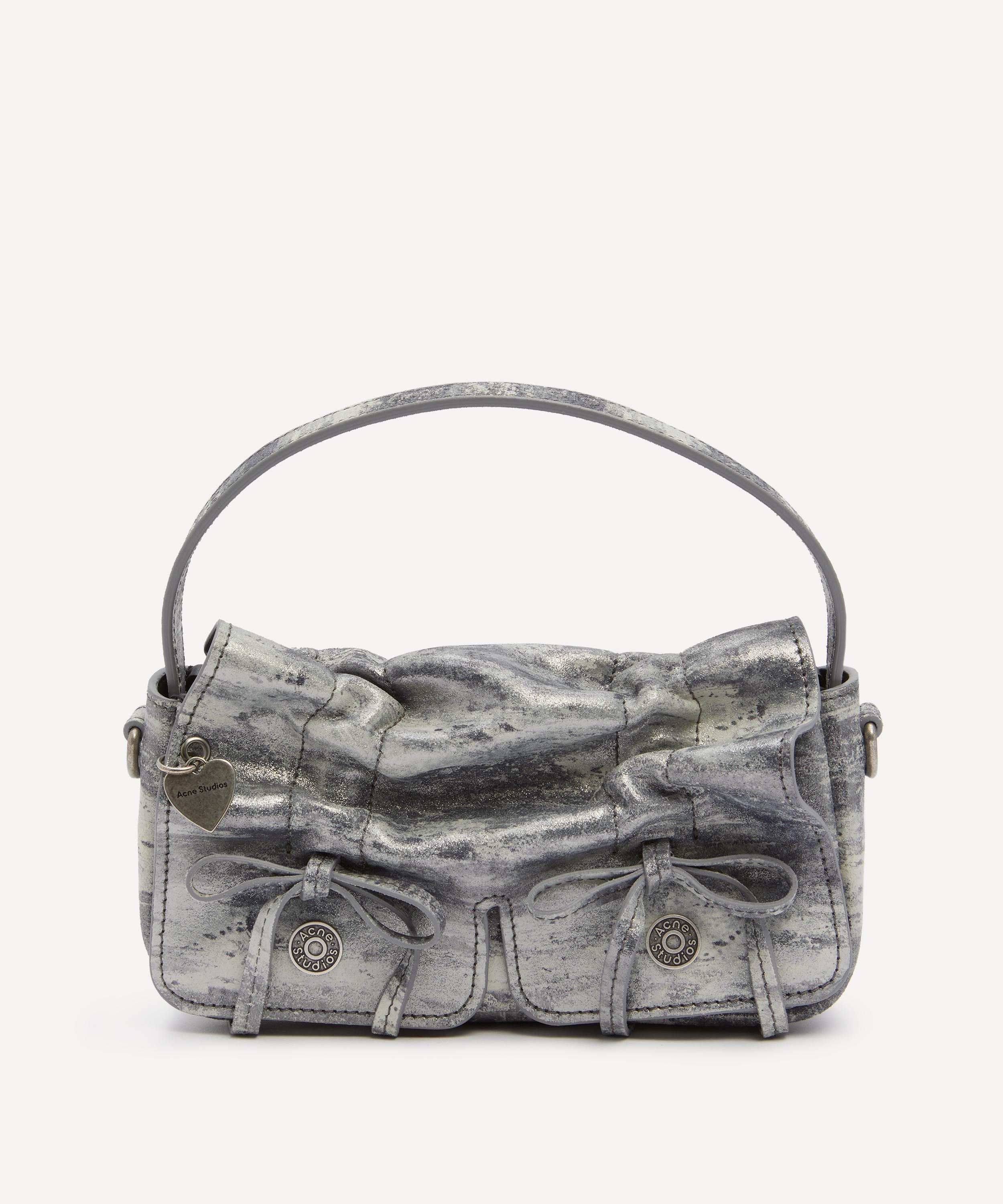 Acne Studios - Multi-Pocket Dirty Snow Micro Crossbody Bag image number 0