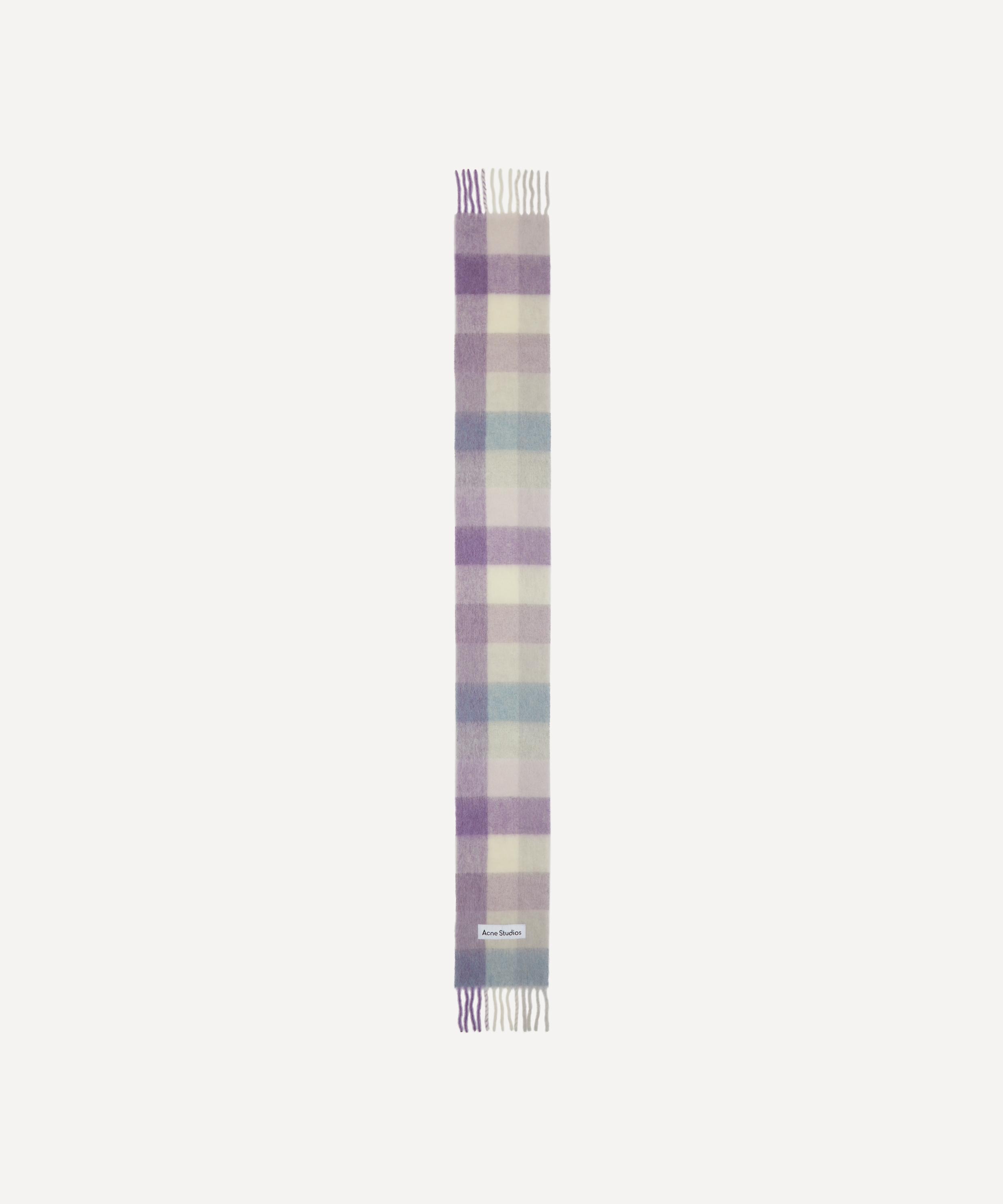 Acne Studios - Mohair-Blend Checked Scarf