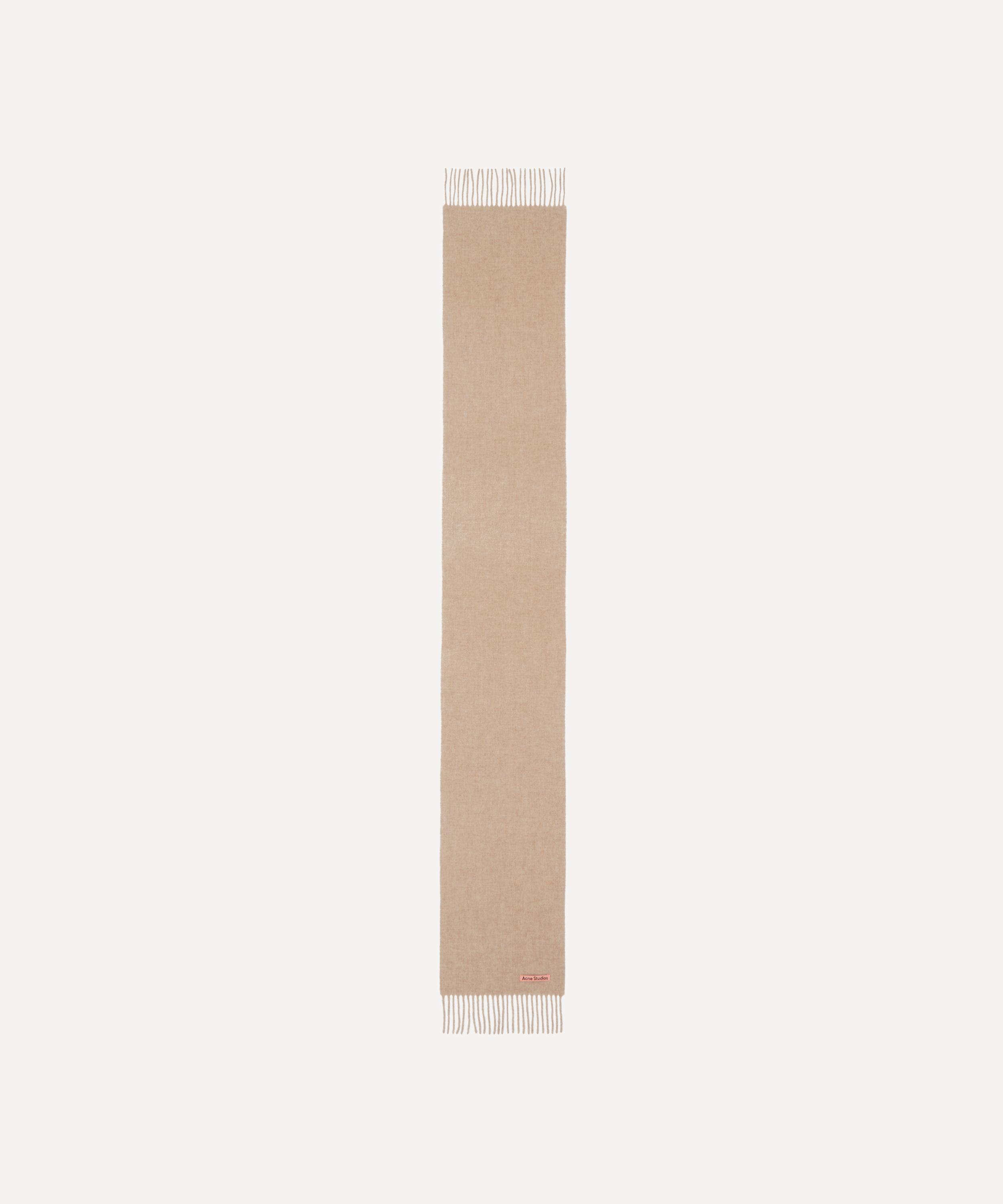 Acne Studios - Skinny Fringe Wool Scarf image number 0