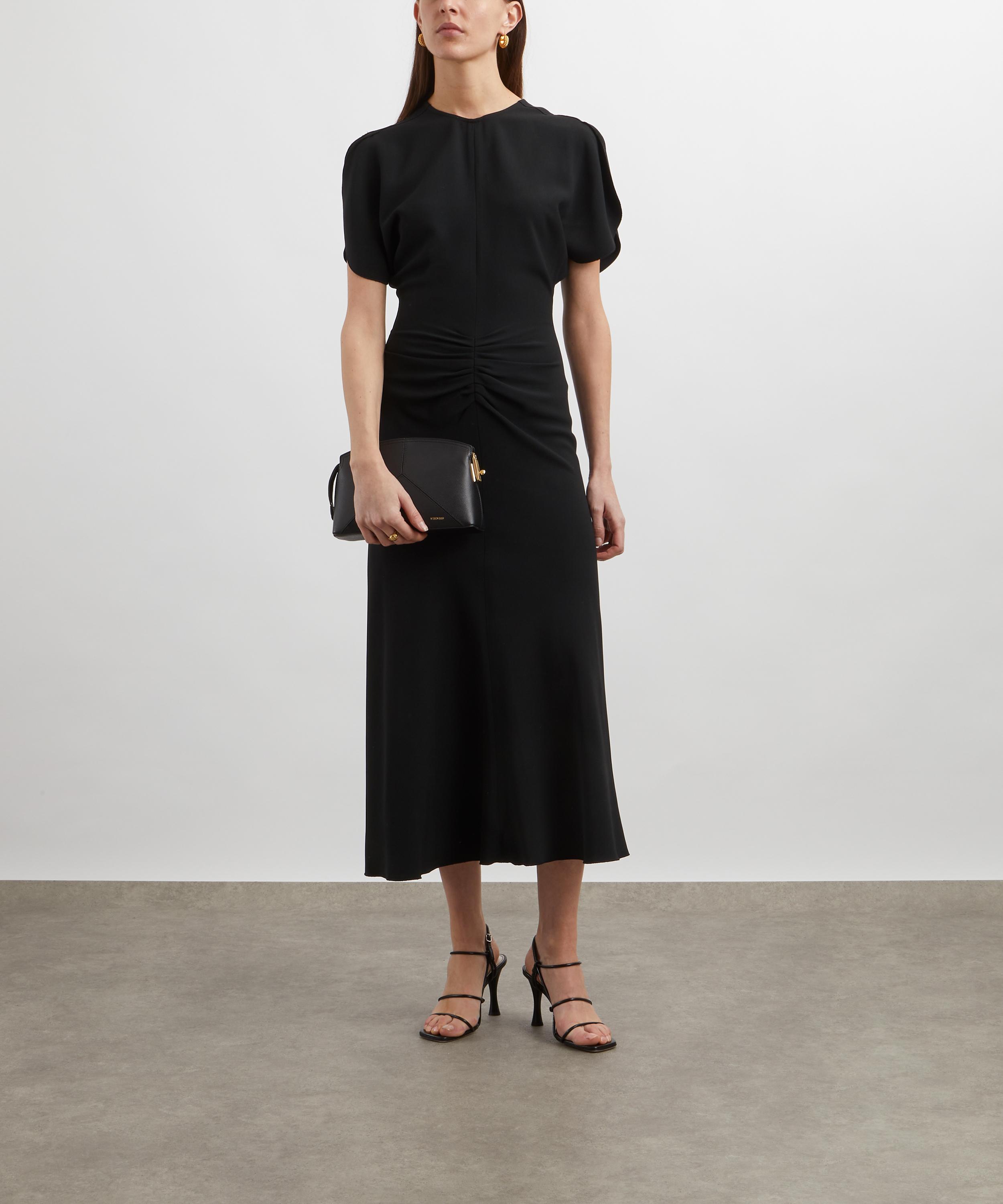 Victoria Beckham - Gathered Waist Midi Dress image number 1