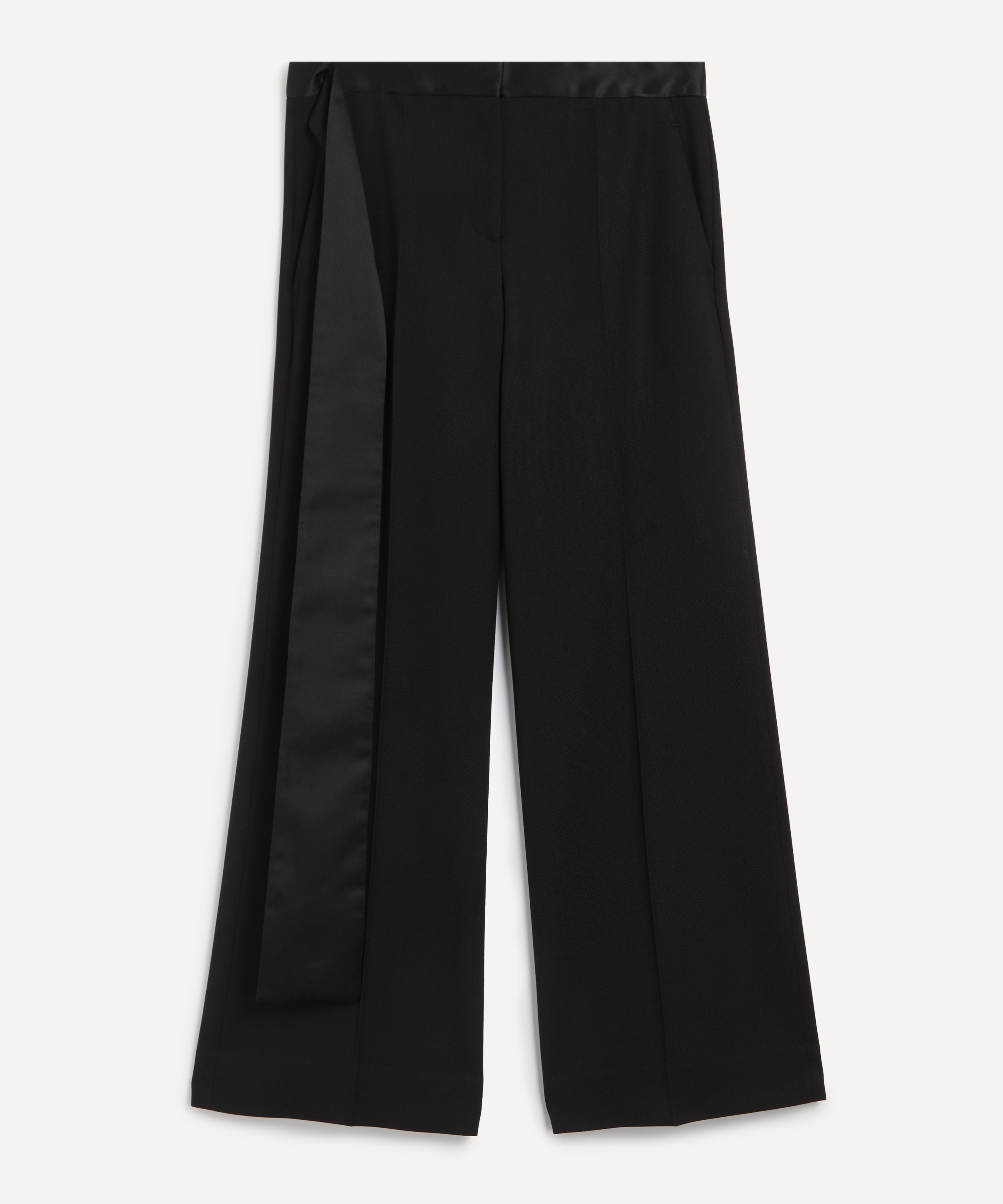 Victoria Beckham - Gigi Pleated Wide Leg Trousers image number 0