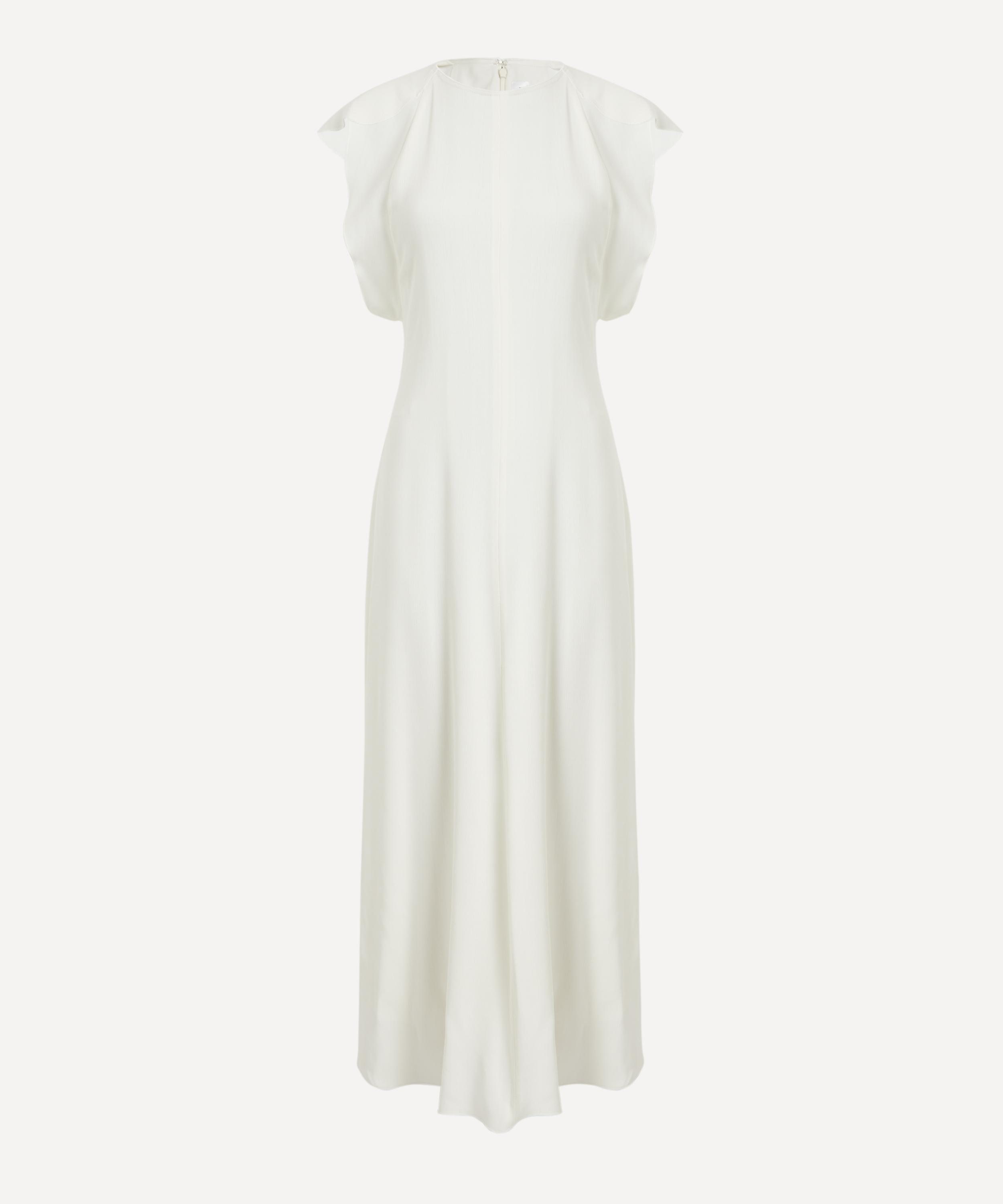 Victoria Beckham - Folded Cap Midi Sleeve Dress image number 0