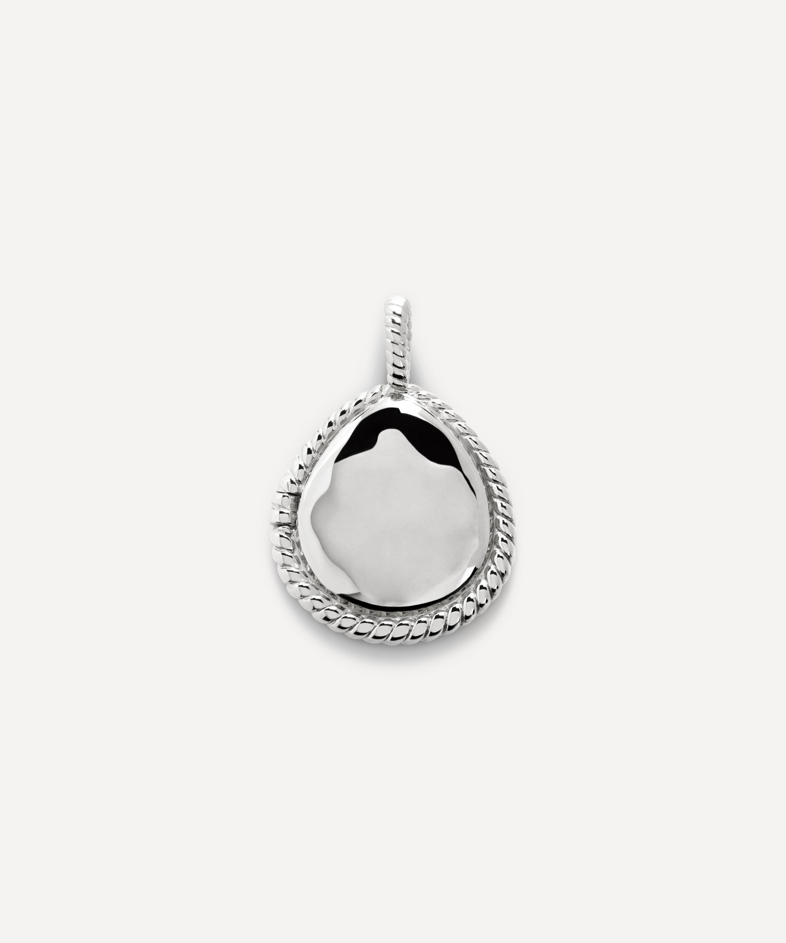 Monica Vinader - Sterling Silver Deia Locket Pendant