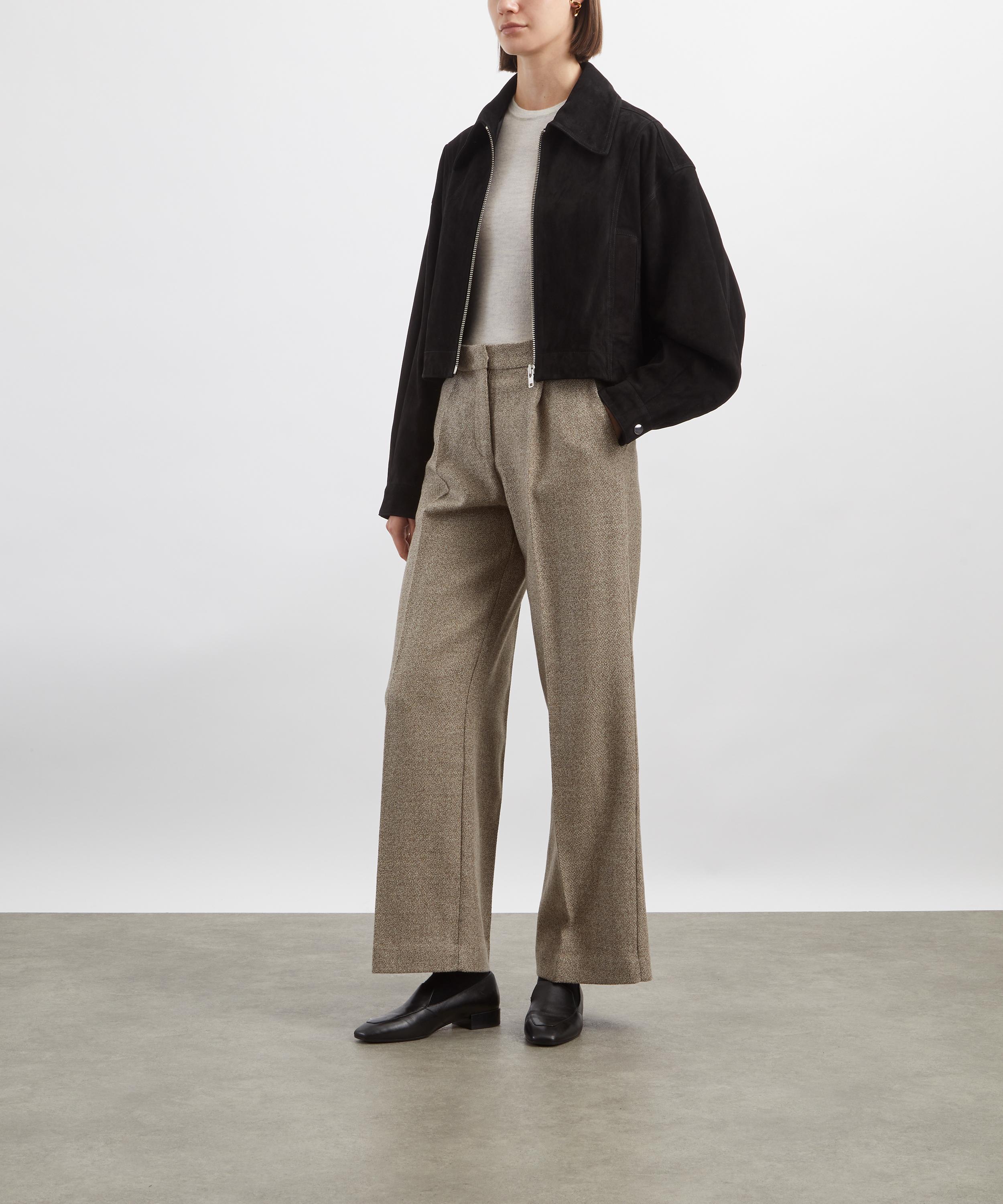 Ivy Oak - Lena Suede Bomber Jacket image number 1