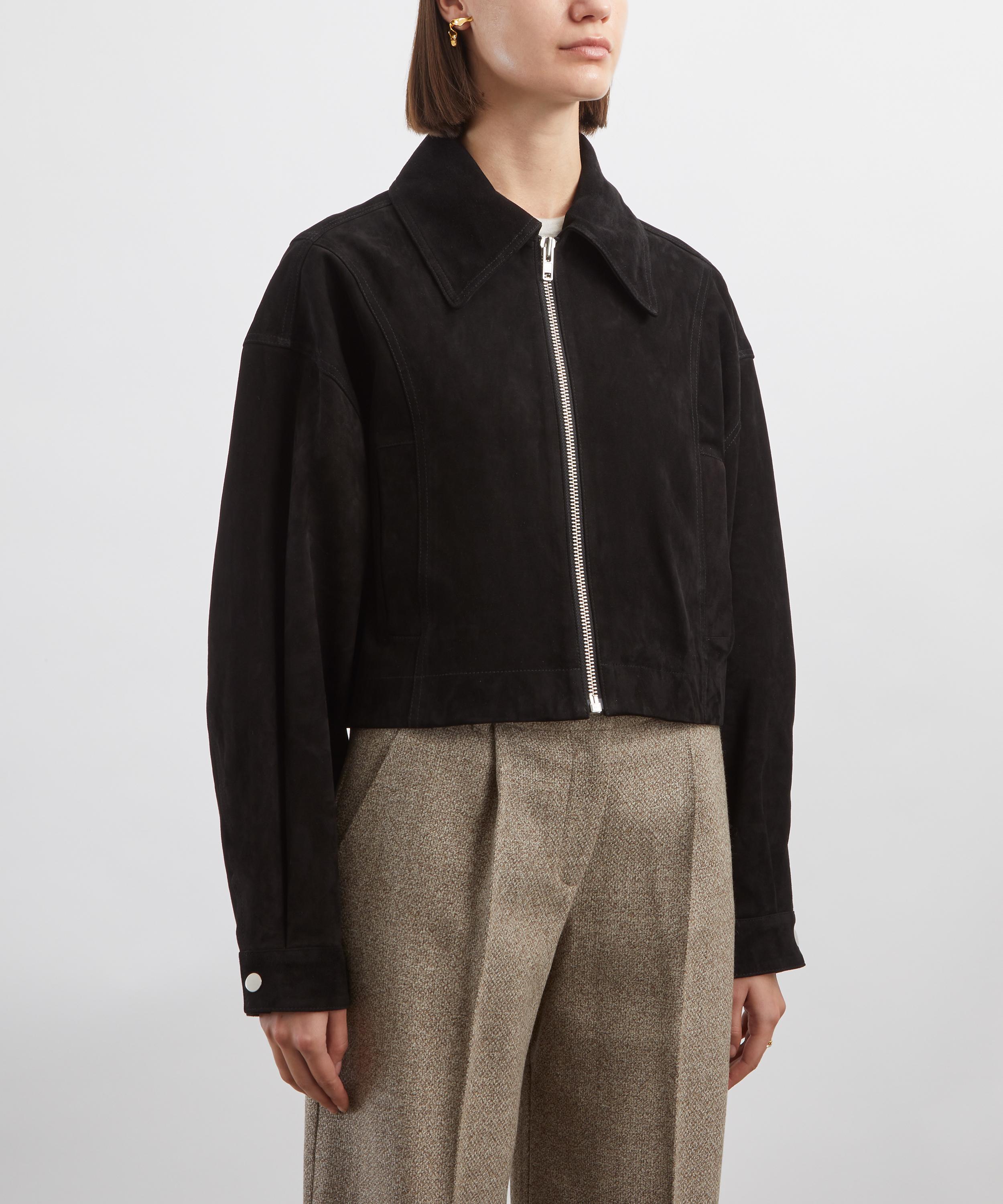 Ivy Oak - Lena Suede Bomber Jacket image number 2