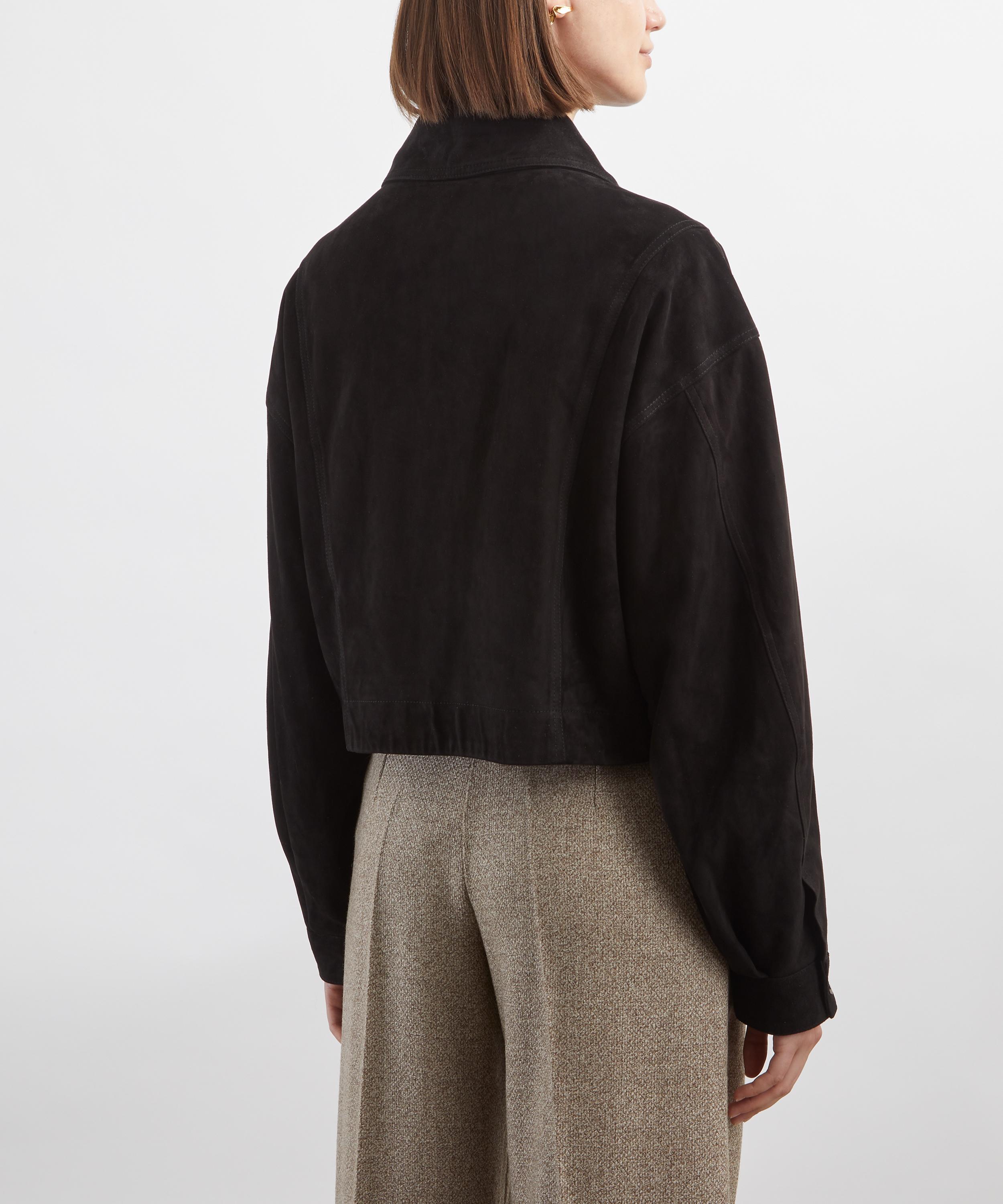 Ivy Oak - Lena Suede Bomber Jacket image number 3