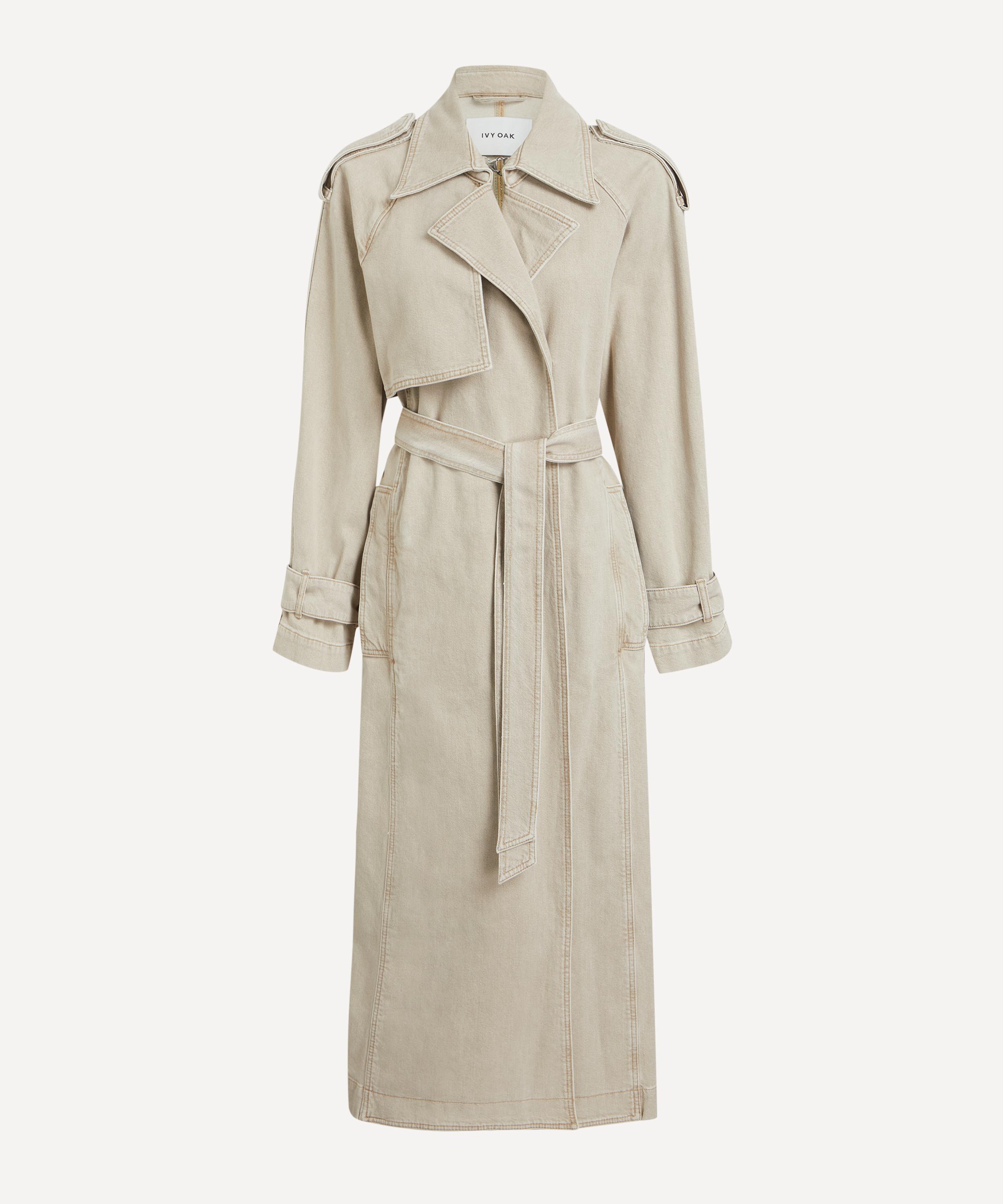 Ivy Oak - Cordelia Oversized Denim Trench Coat image number 0
