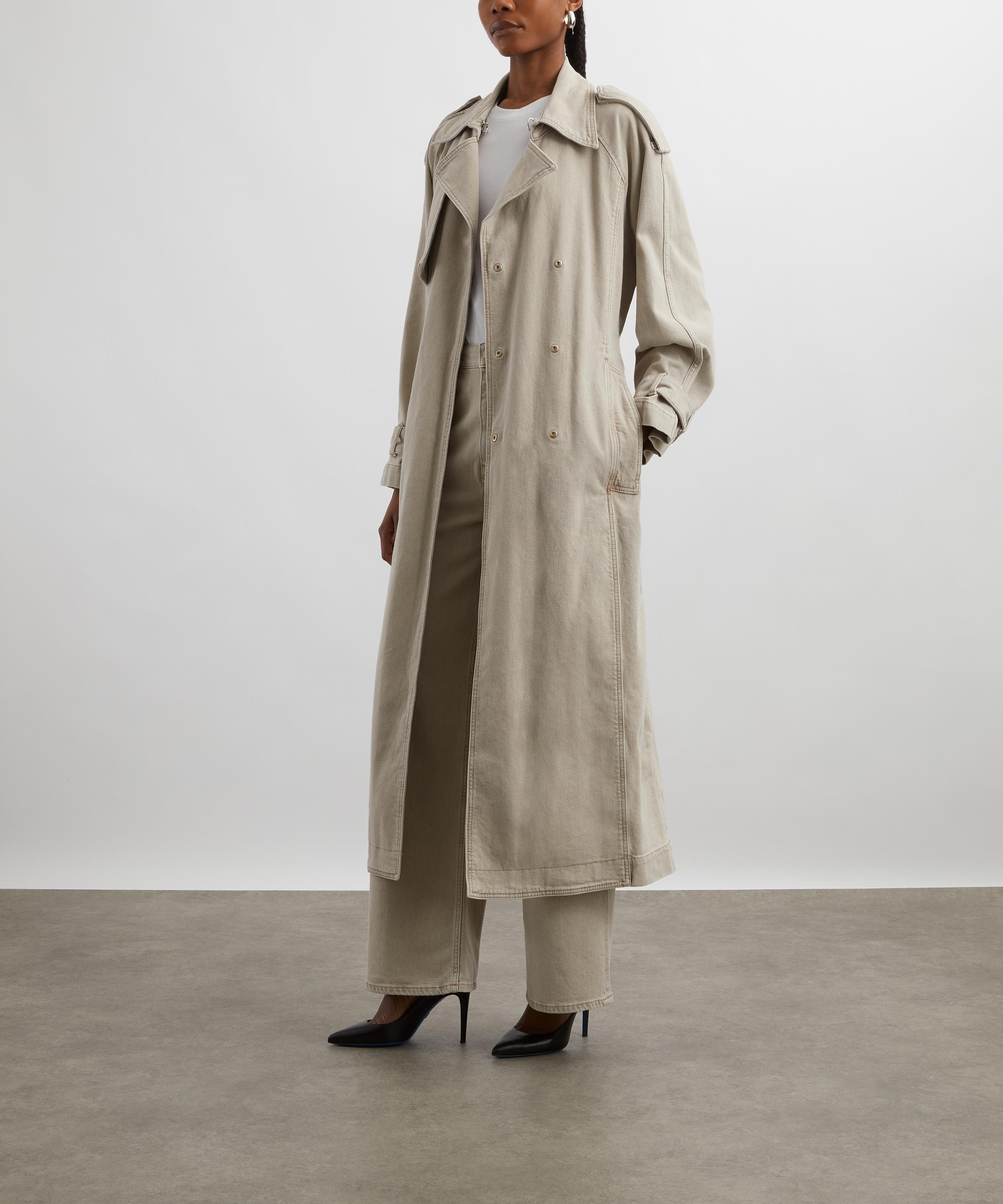 Ivy Oak - Cordelia Oversized Denim Trench Coat image number 1