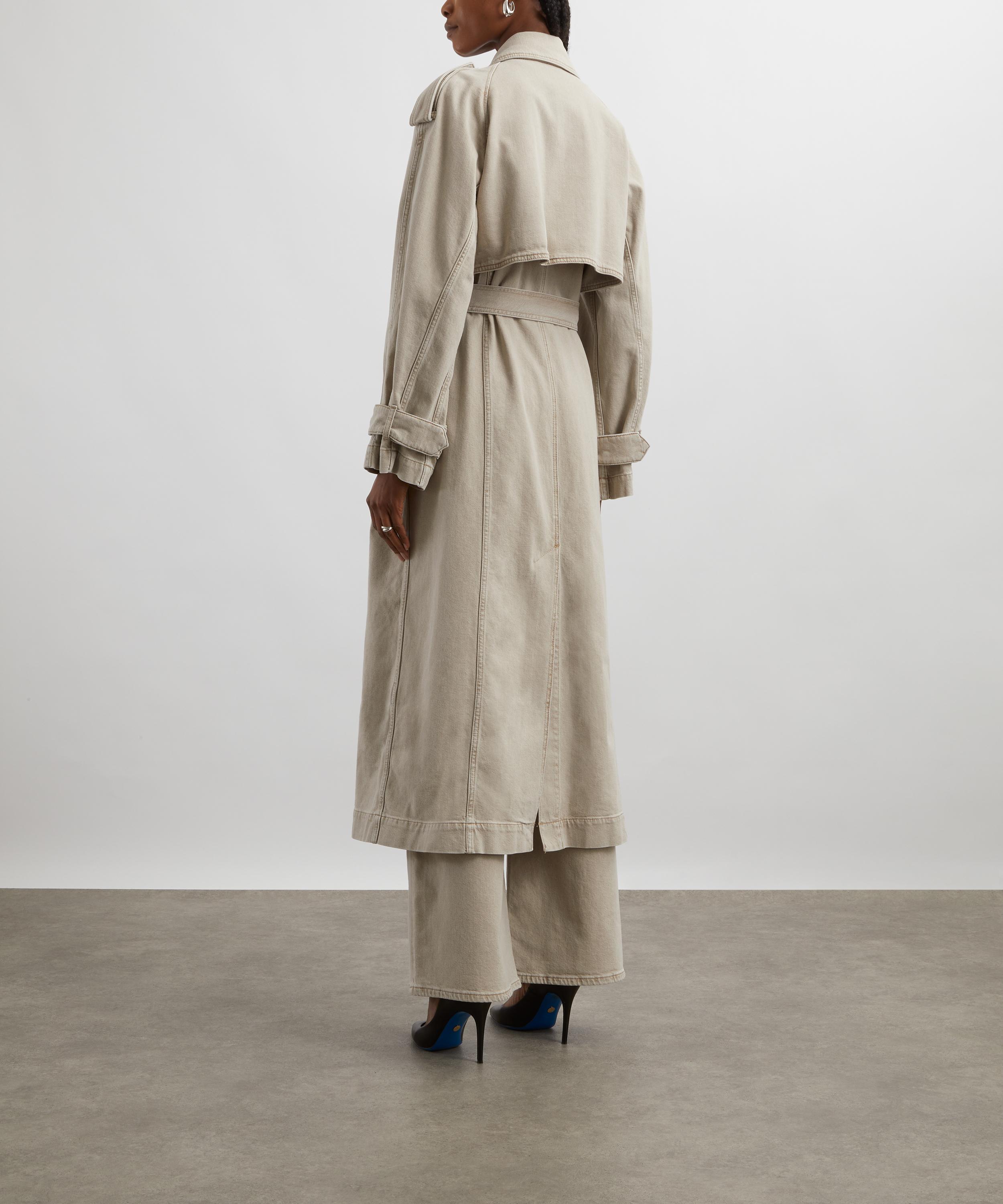 Ivy Oak - Cordelia Oversized Denim Trench Coat image number 3
