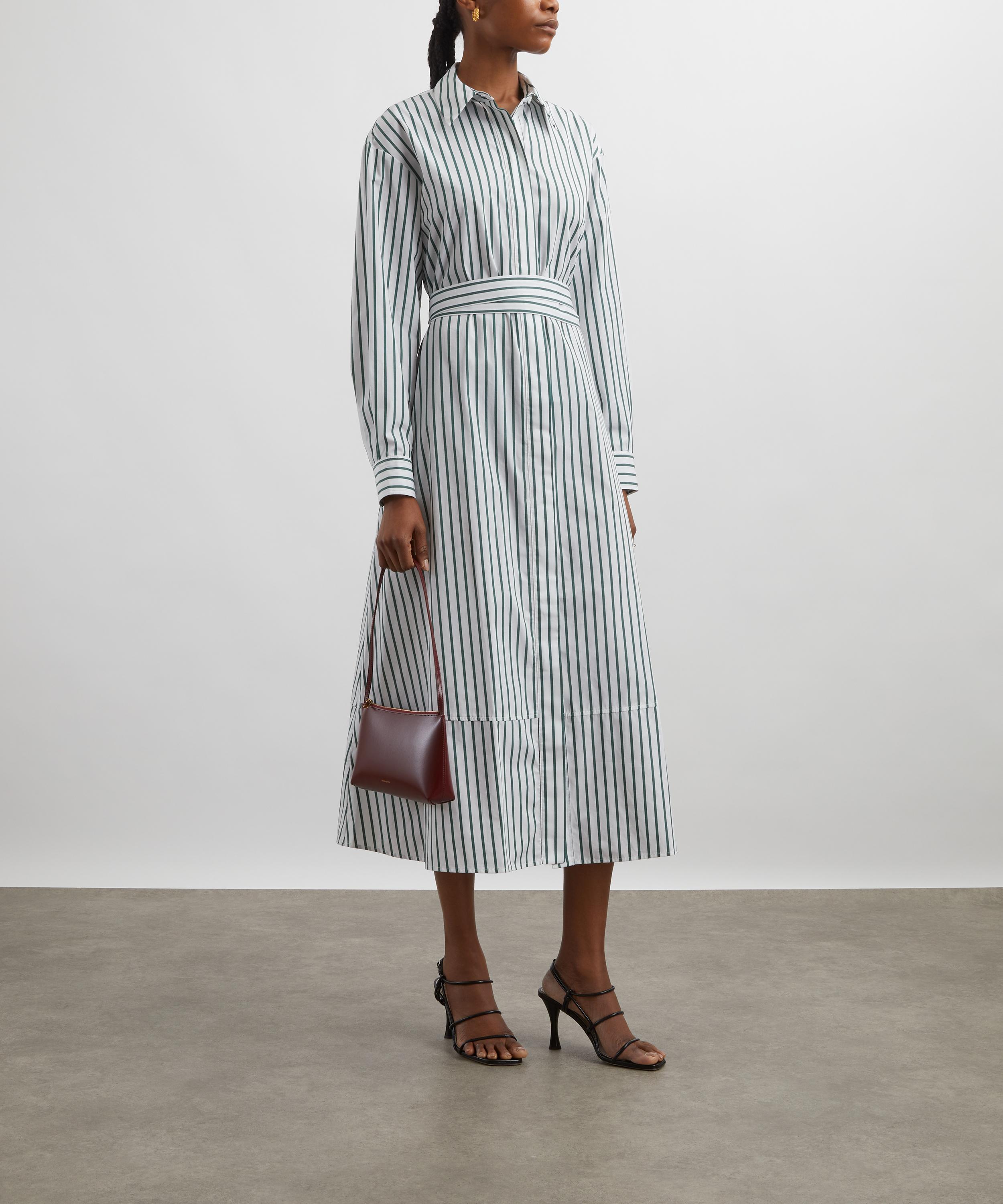 Ivy Oak - Dina Kim Striped Shirt Dress image number 1