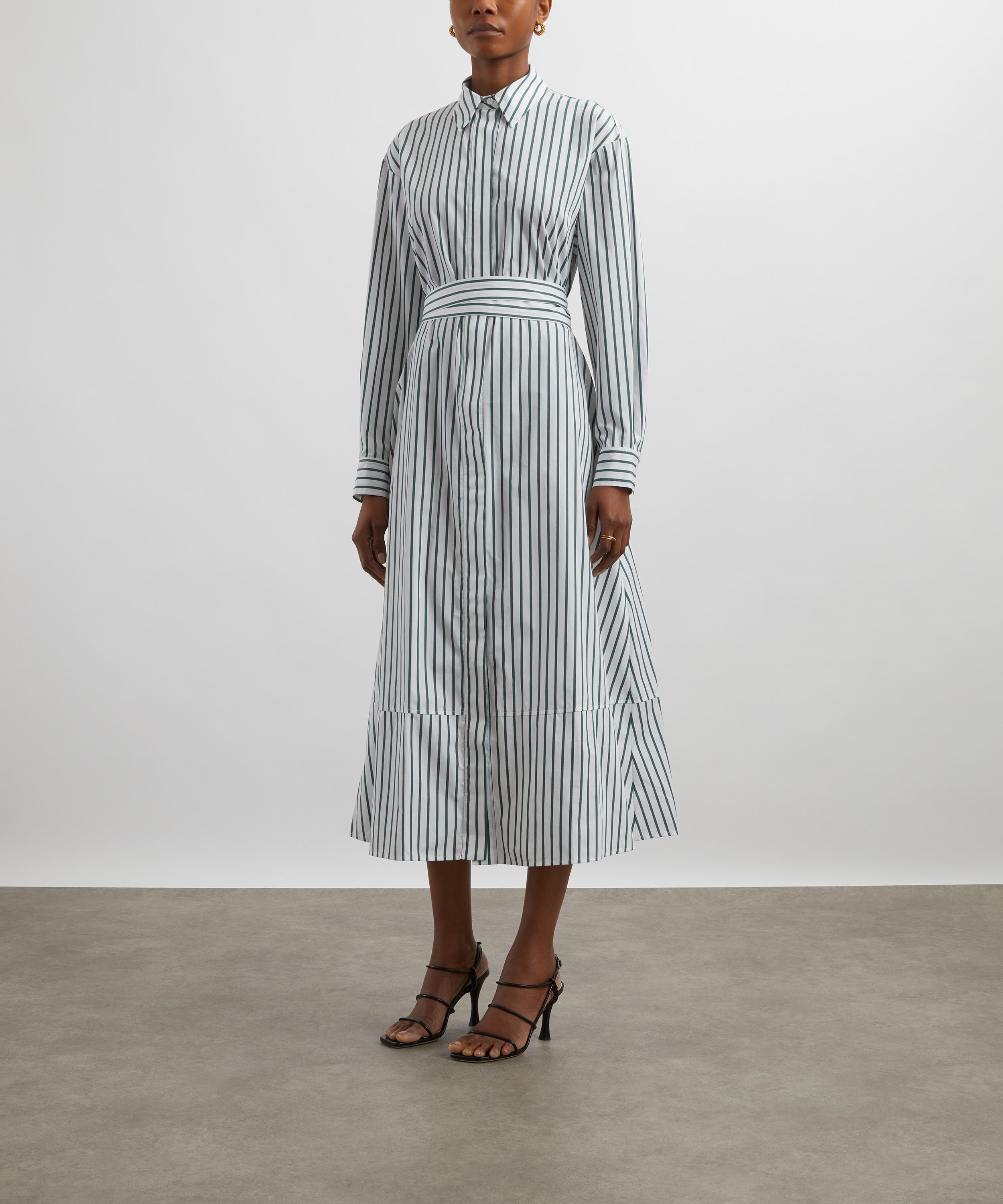 Ivy Oak - Dina Kim Striped Shirt Dress image number 2