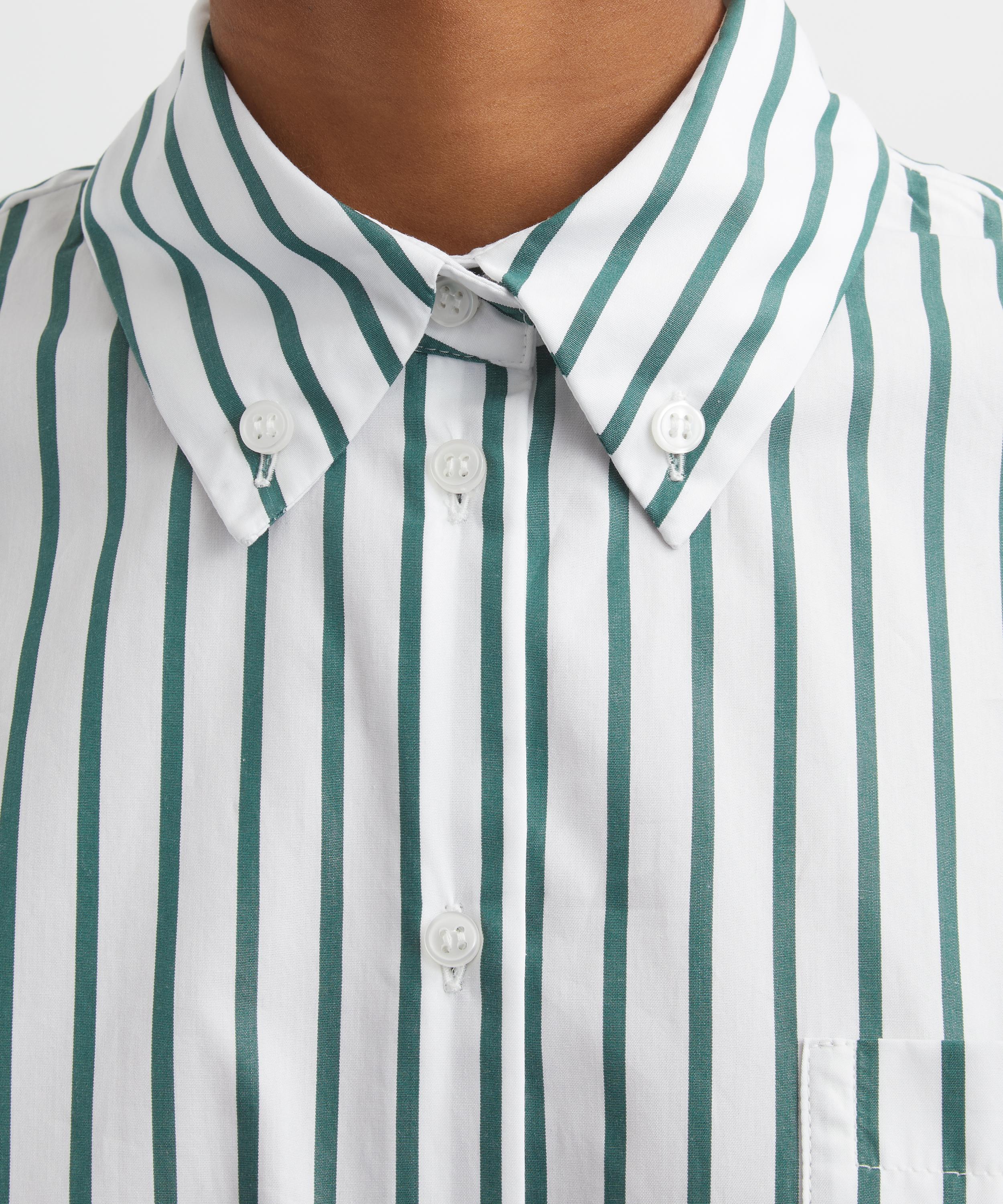 Ivy Oak - Bethany Lily Striped Cotton Blouse image number 4