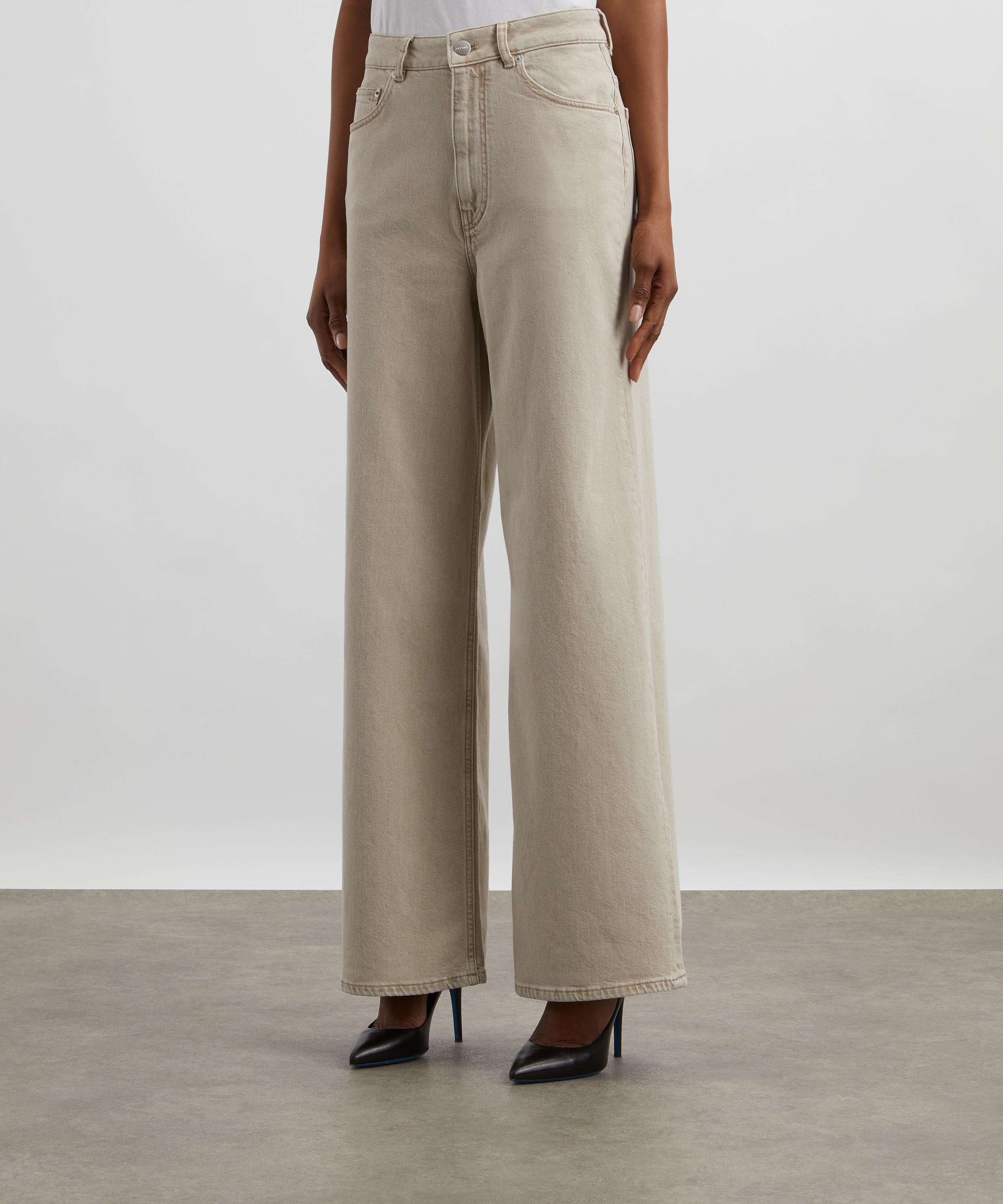 Ivy Oak - Prijanka Sandstone Wide Leg Jeans image number 2