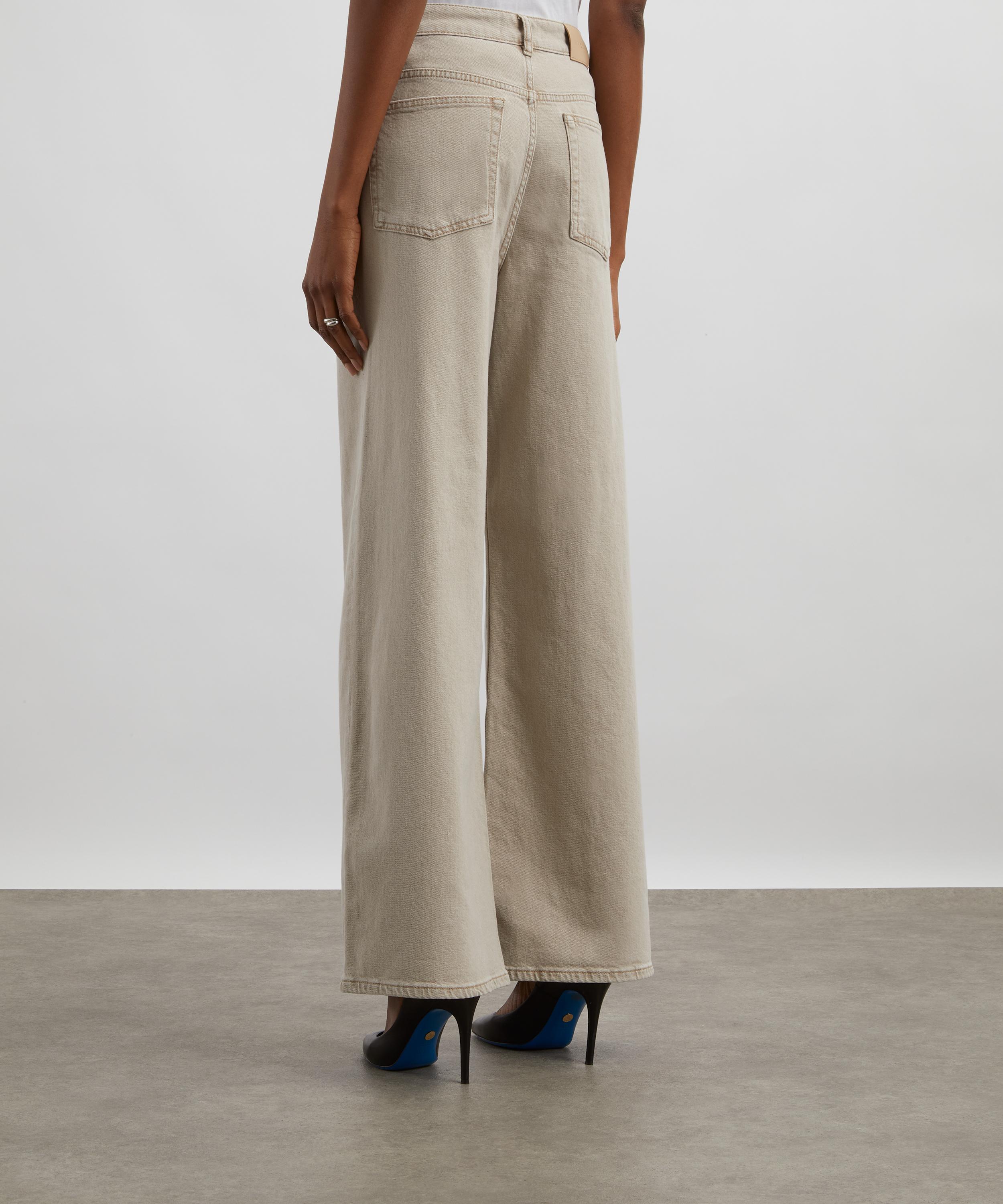 Ivy Oak - Prijanka Sandstone Wide Leg Jeans image number 3