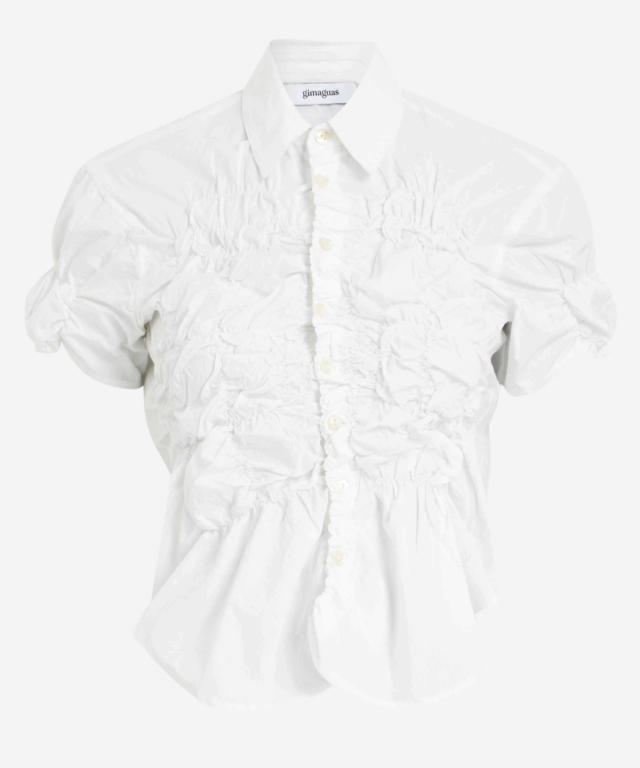 Gimaguas - Ron Ruched Cotton Shirt image number 0