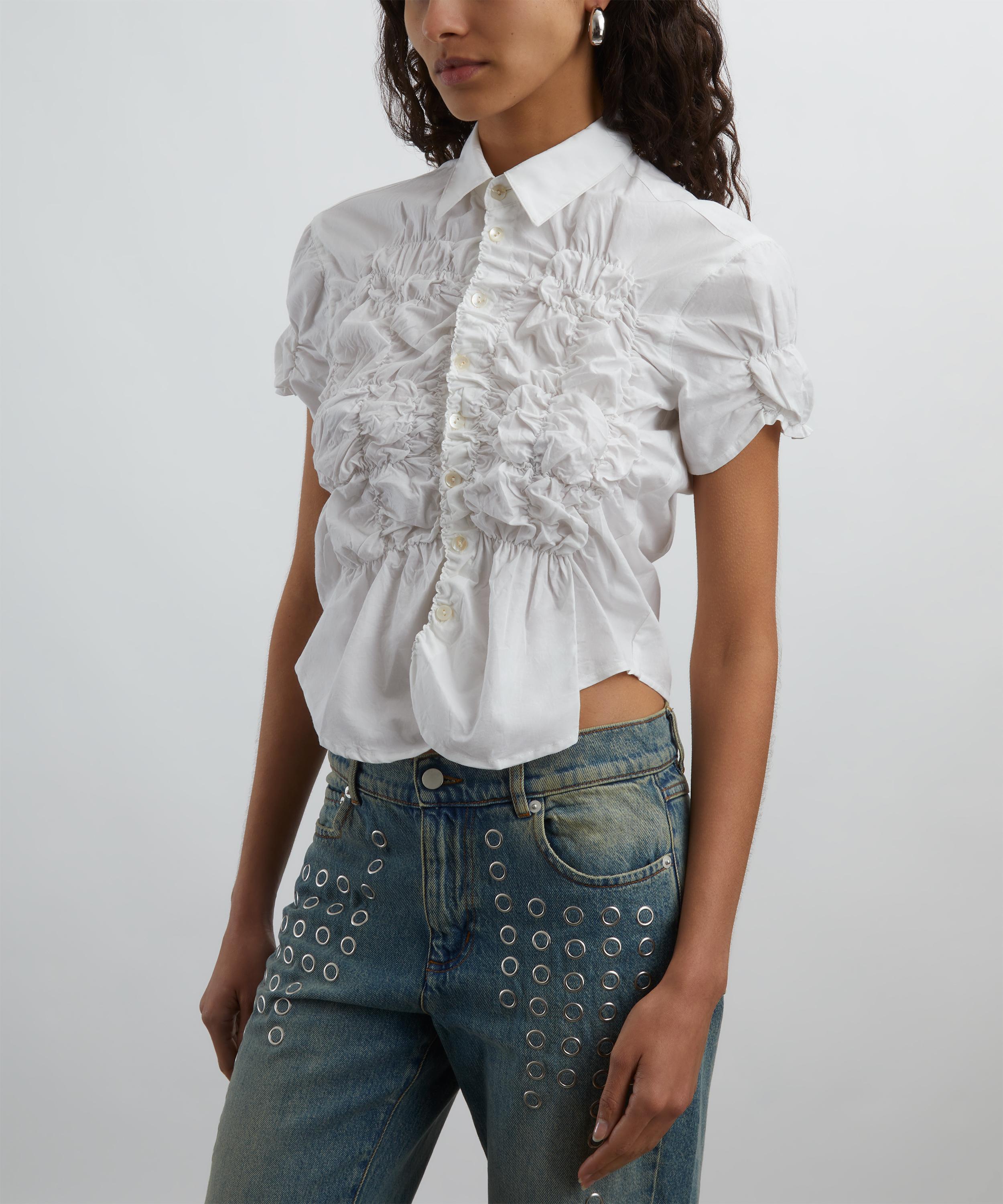Gimaguas - Ron Ruched Cotton Shirt image number 2