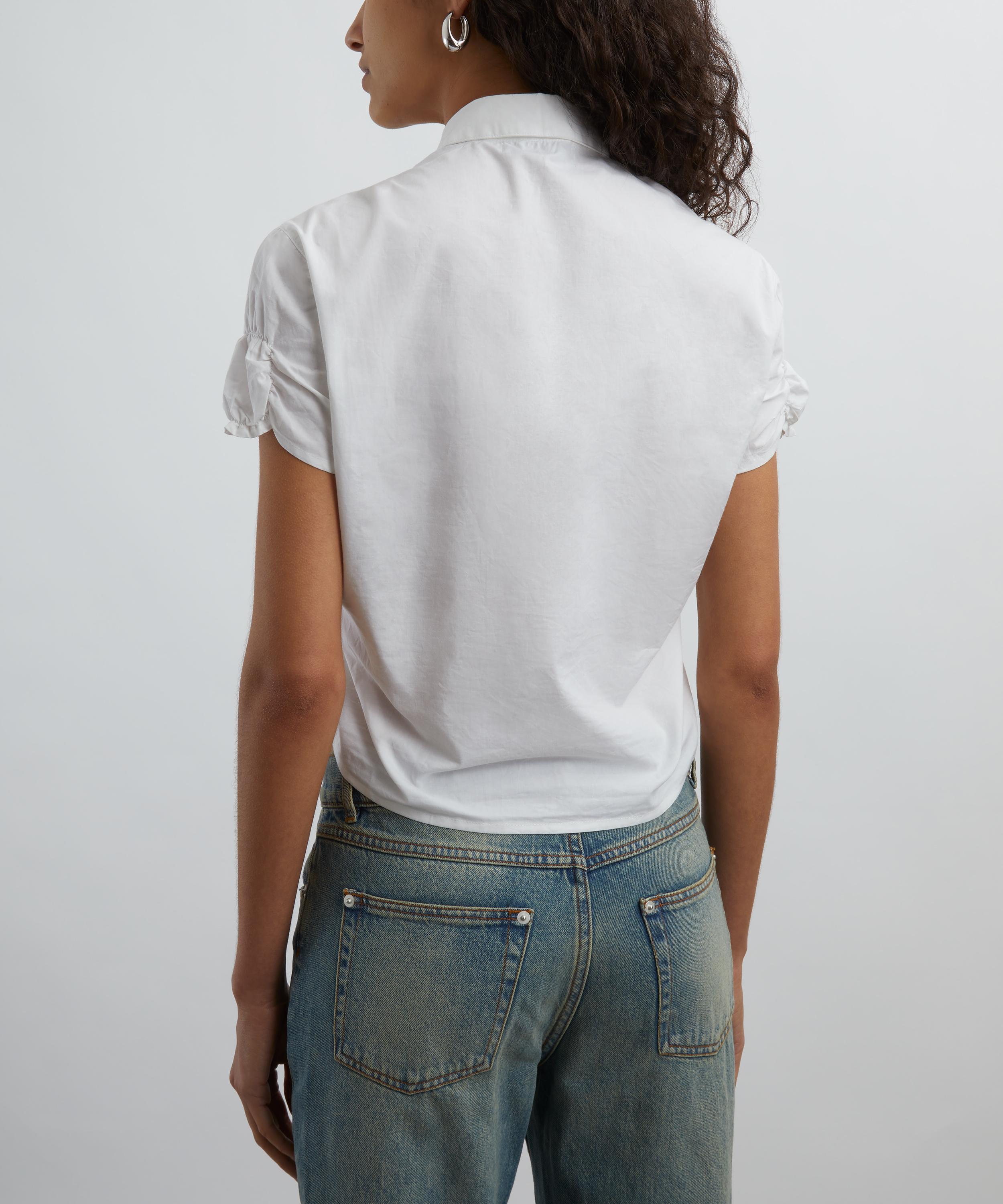 Gimaguas - Ron Ruched Cotton Shirt image number 3