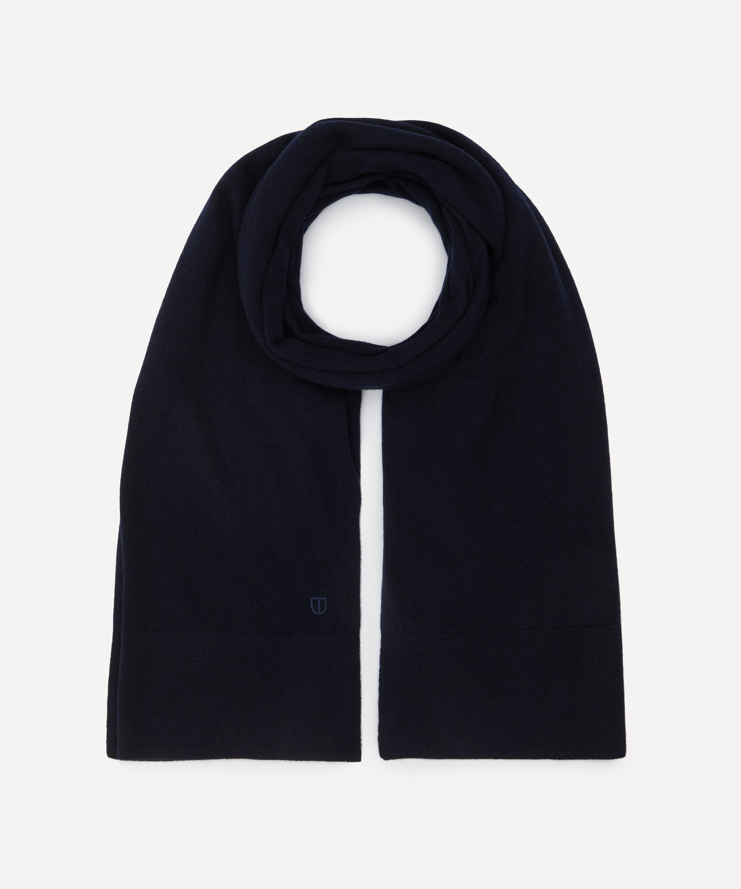 THE UNIFORM - The Oversized Scarf in Navy image number 1