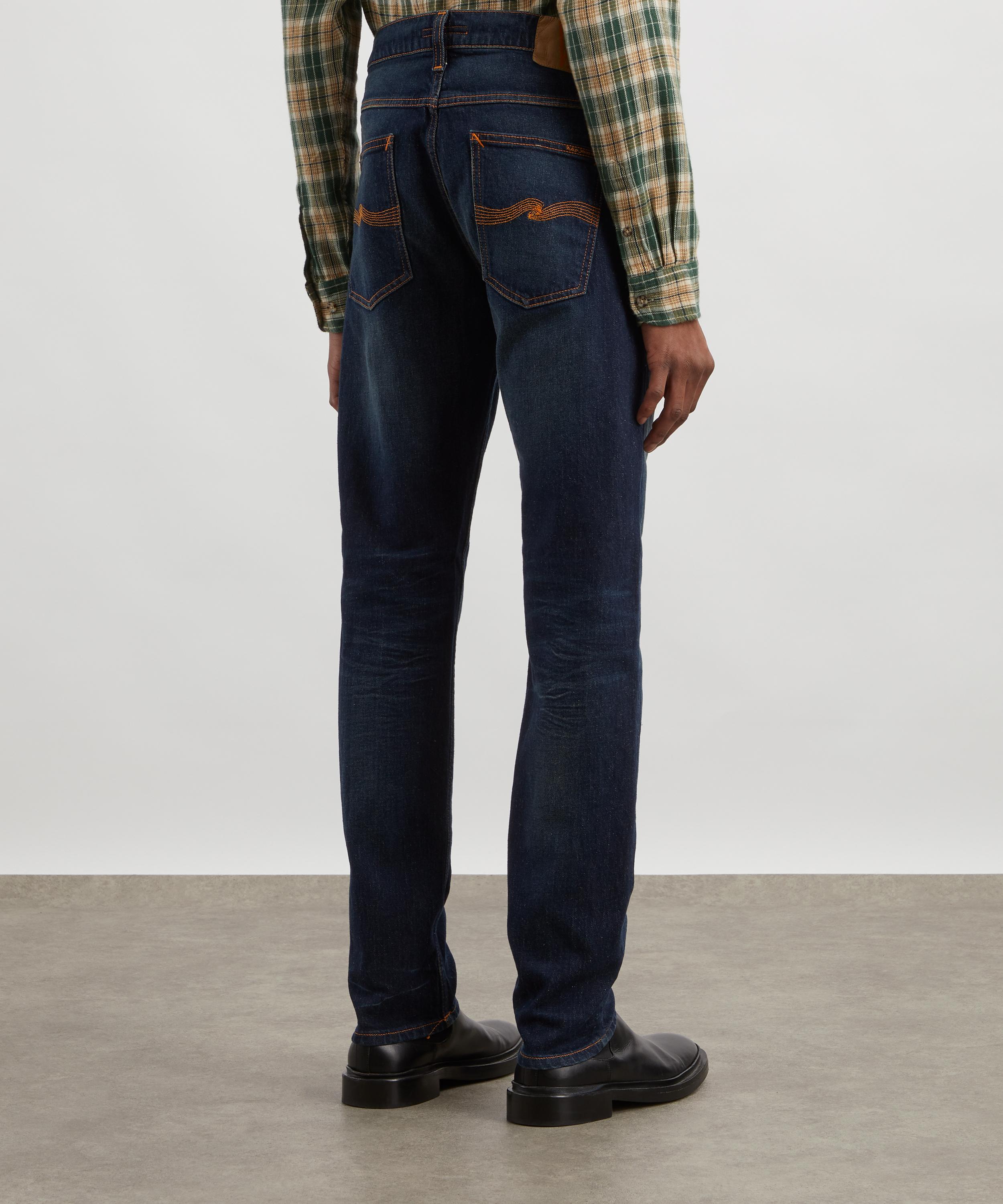 Nudie Jeans -  Lean Dean Jeans in Blue Night image number 3